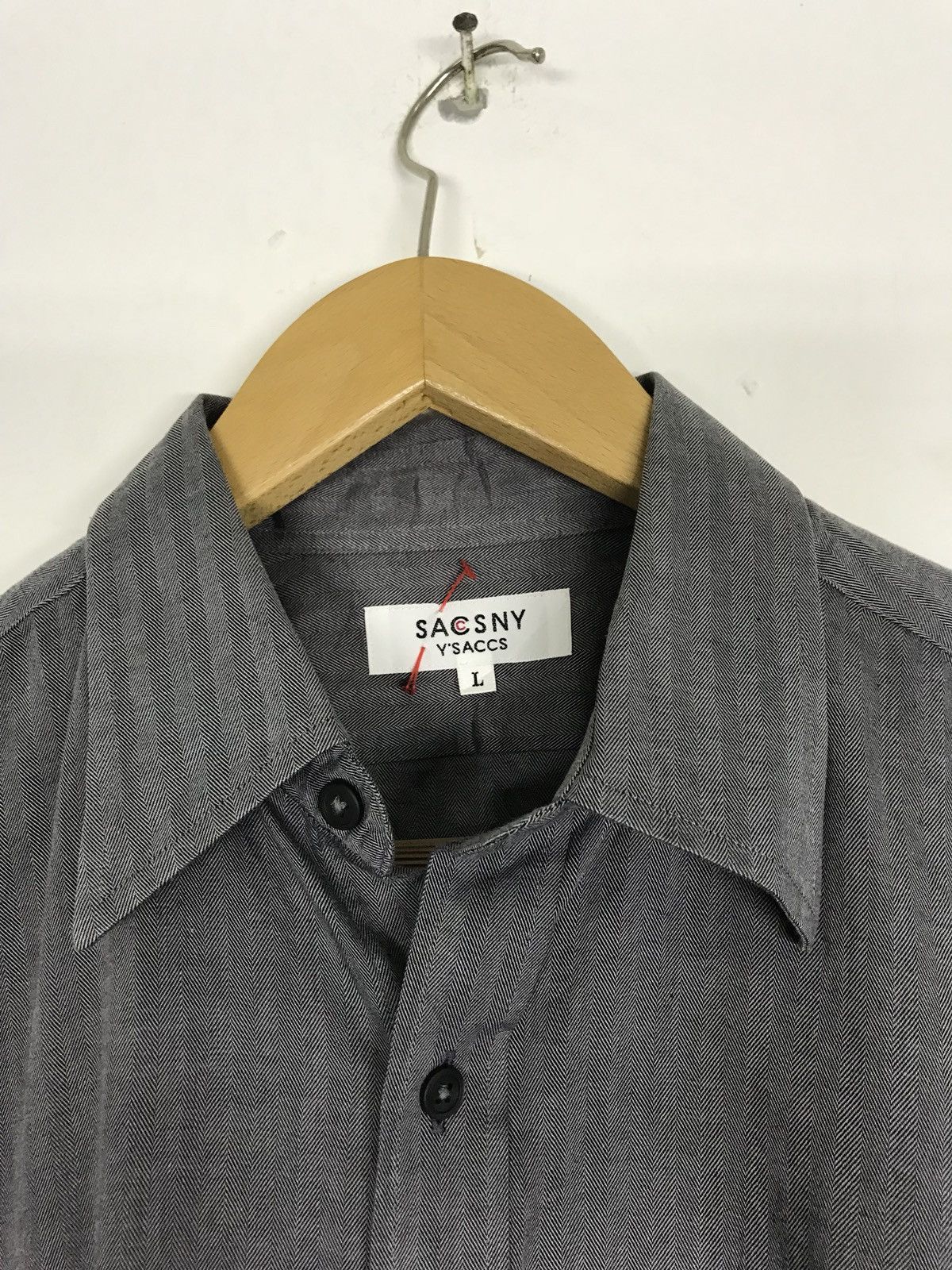 SACSNY Y’SACCS BY YOHJI YAMAMOTO Y’s AAR CASUAL SHIRT POCKET