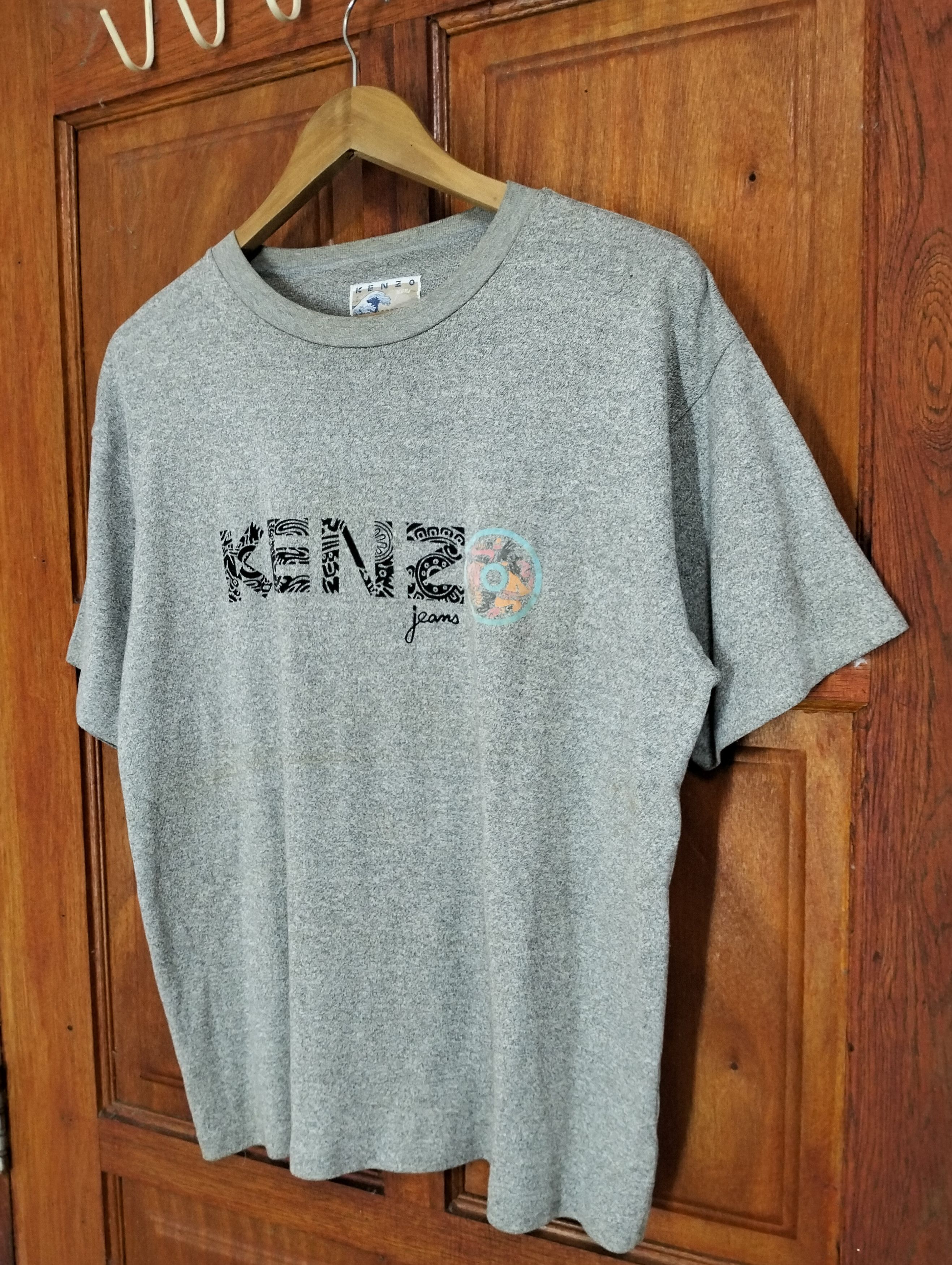 Japanese Brand × Kenzo Vintage Kenzo Jeans Shirt Streetwear Japanese Brand Size US L / EU 52-54 / 3 - 2 Thumbnail