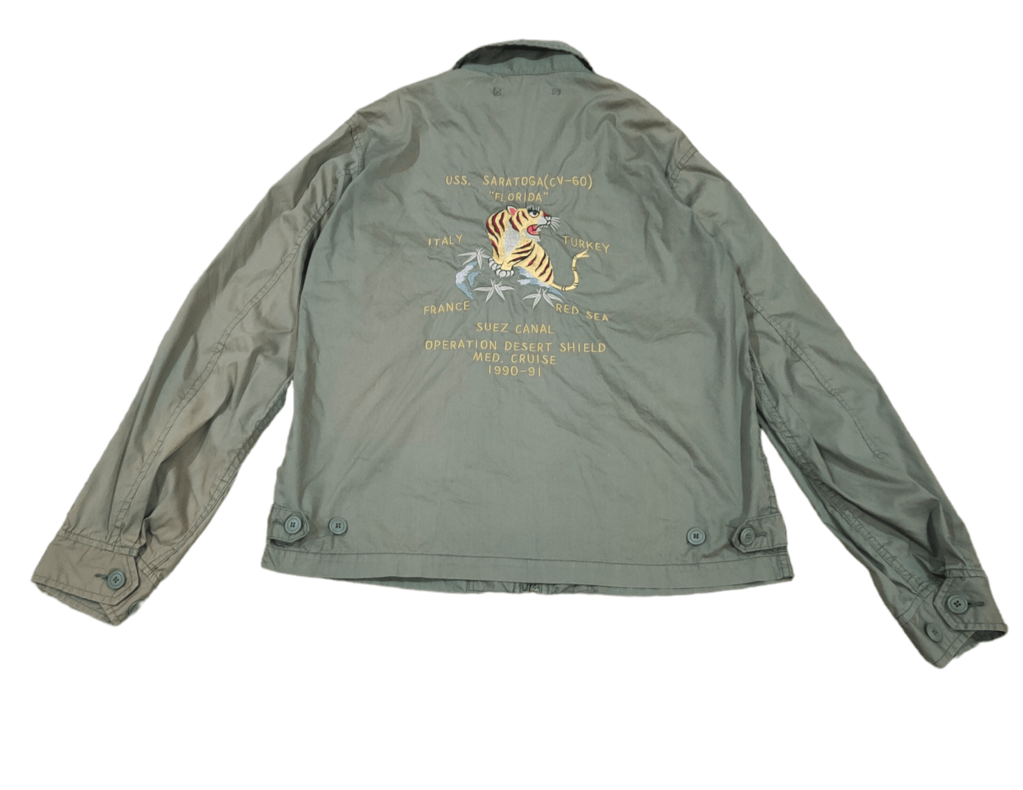 Avirex Avirex Sukajan with Sunfaded Defect Size US L / EU 52-54 / 3 - 1 Thumbnail
