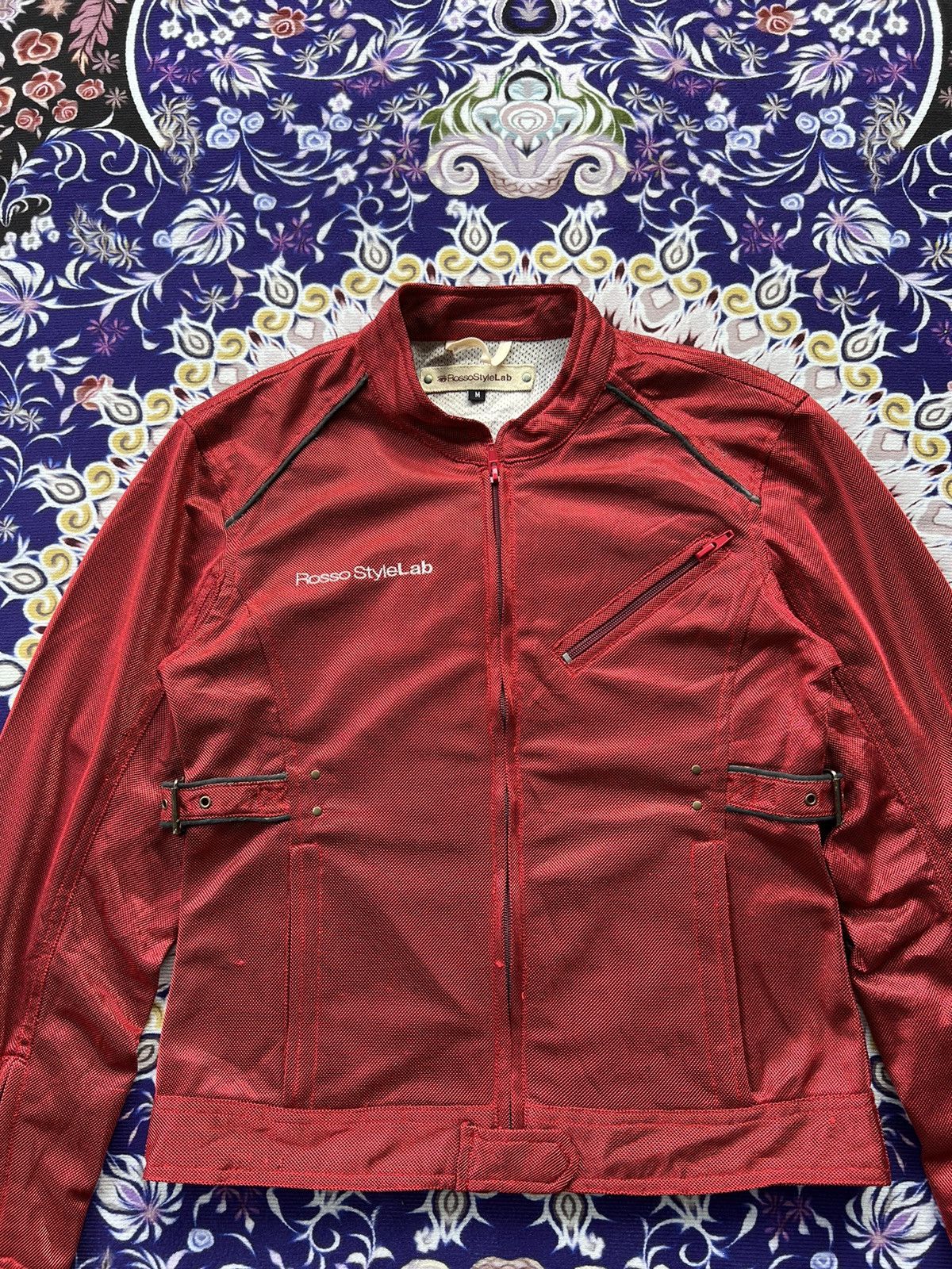 Japanese Brand Vintage Rosso StyleLab Biker Jacket Size S / US 4 / IT 40 - 4 Thumbnail