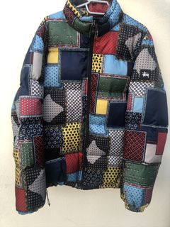 Stussy Patchwork Jacket | Grailed