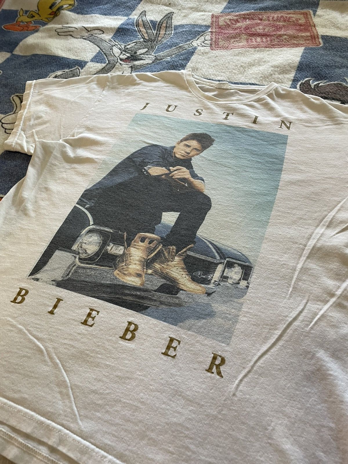 Justin Bieber Justin Bieber believe tour tee Size US L / EU 52-54 / 3 - 2 Thumbnail