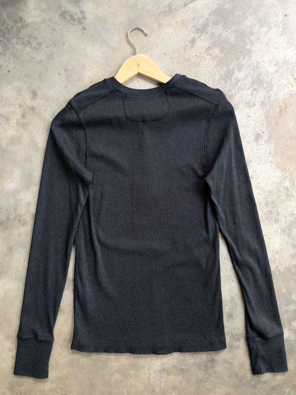 Polo Ralph Lauren × Ralph Lauren × Vintage POLO RALPH LAUREN stretchable shirt half button long sleeve Size M / US 6-8 / IT 42-44 - 2 Thumbnail