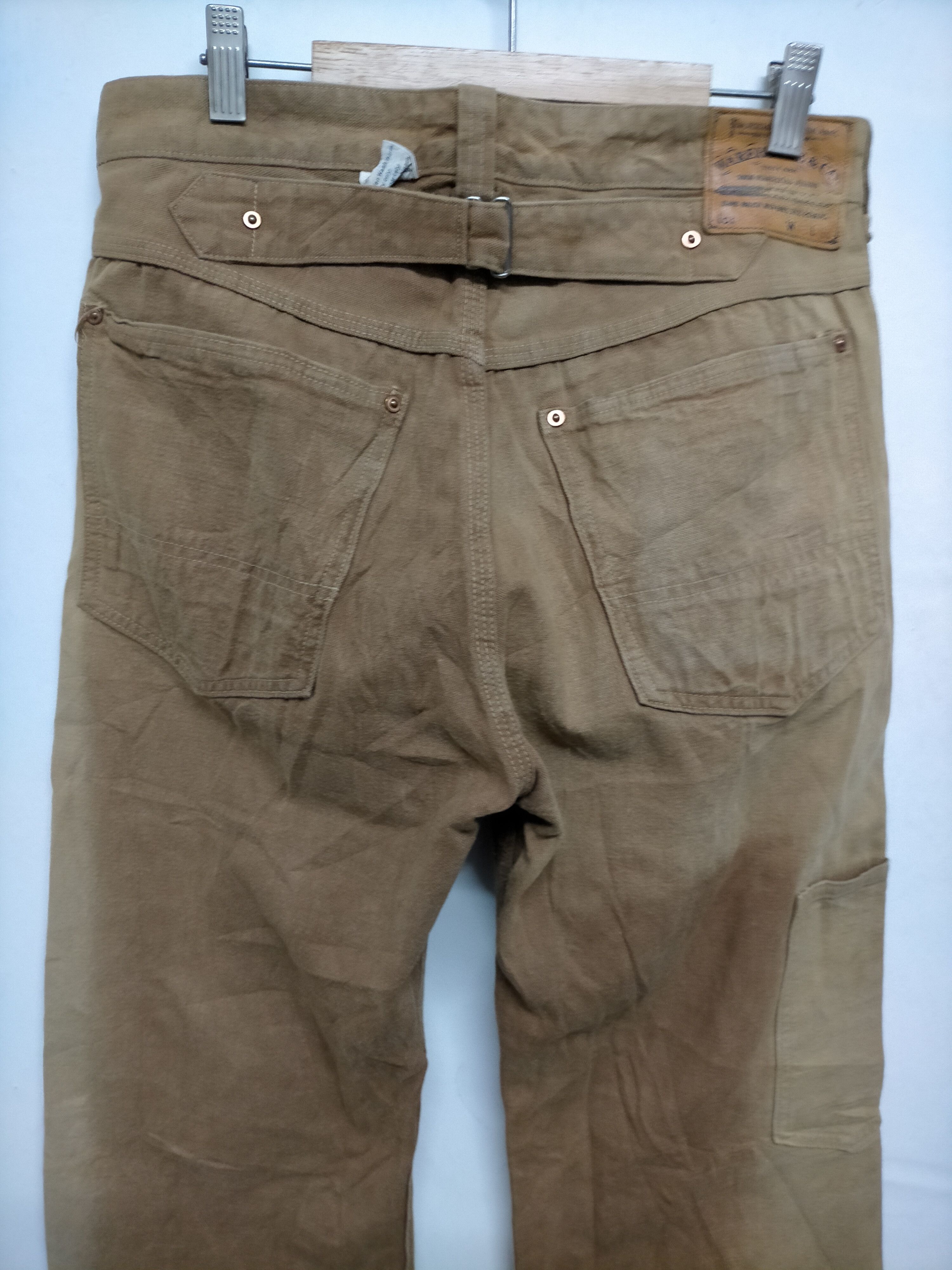 Japanese Brand Warehouse &Co Carpenter x Worker Pants Size US 30 / EU 46 - 8 Thumbnail
