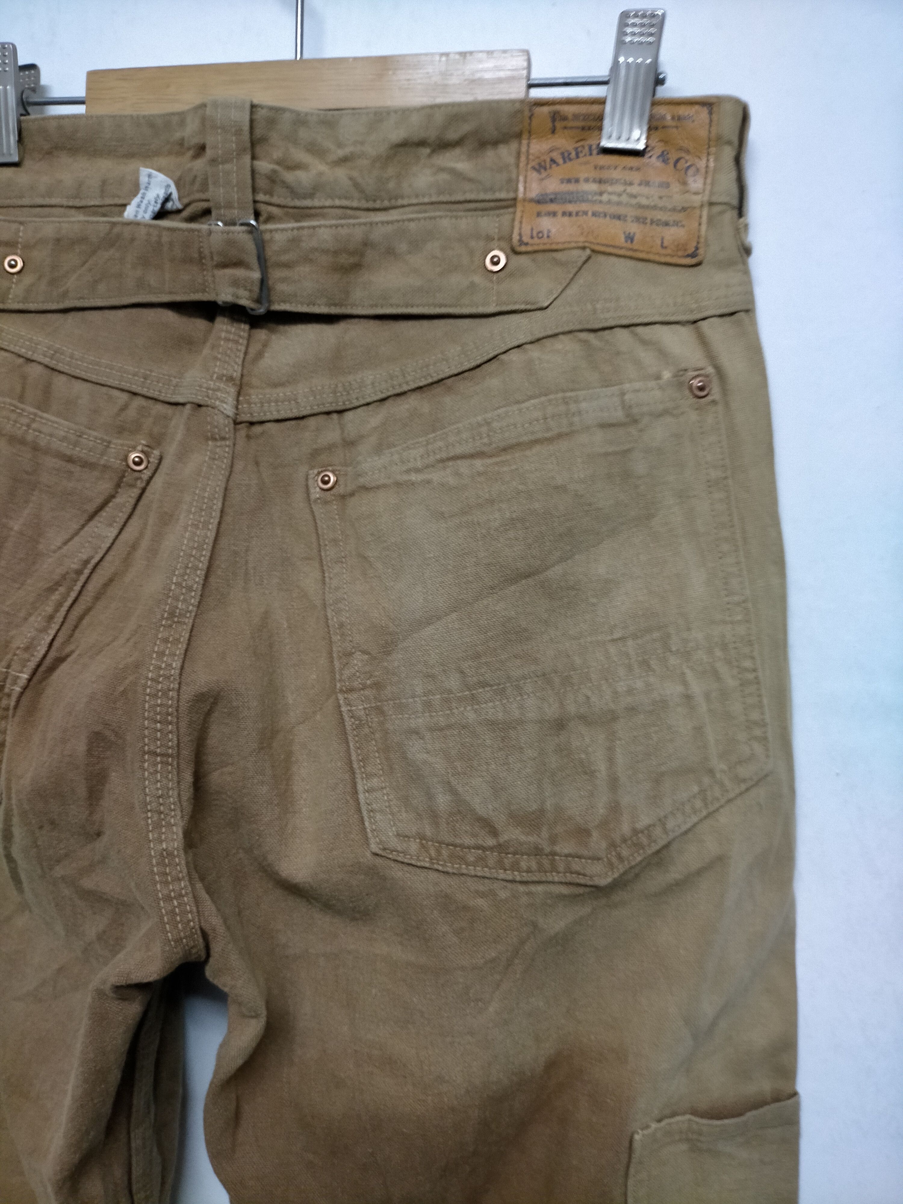 Japanese Brand Warehouse &Co Carpenter x Worker Pants Size US 30 / EU 46 - 11 Thumbnail