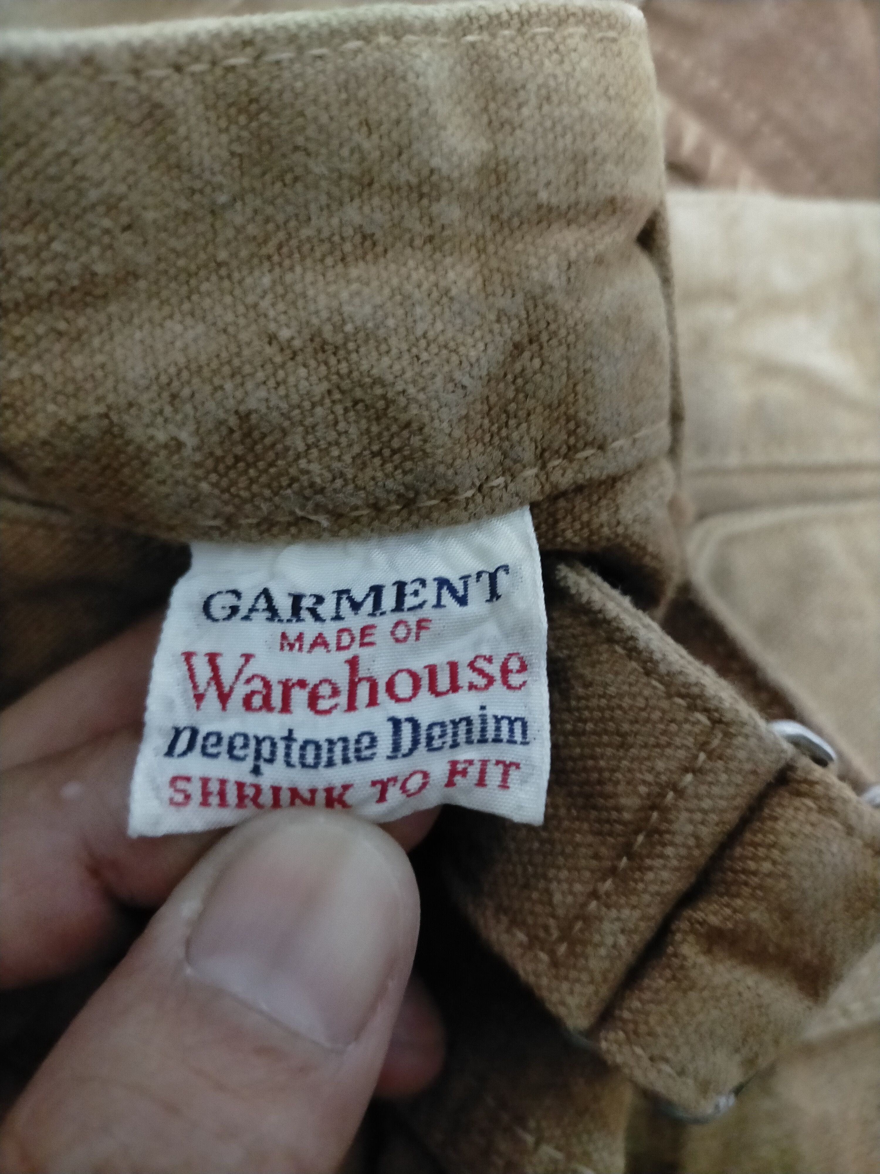 Japanese Brand Warehouse &Co Carpenter x Worker Pants Size US 30 / EU 46 - 20 Thumbnail