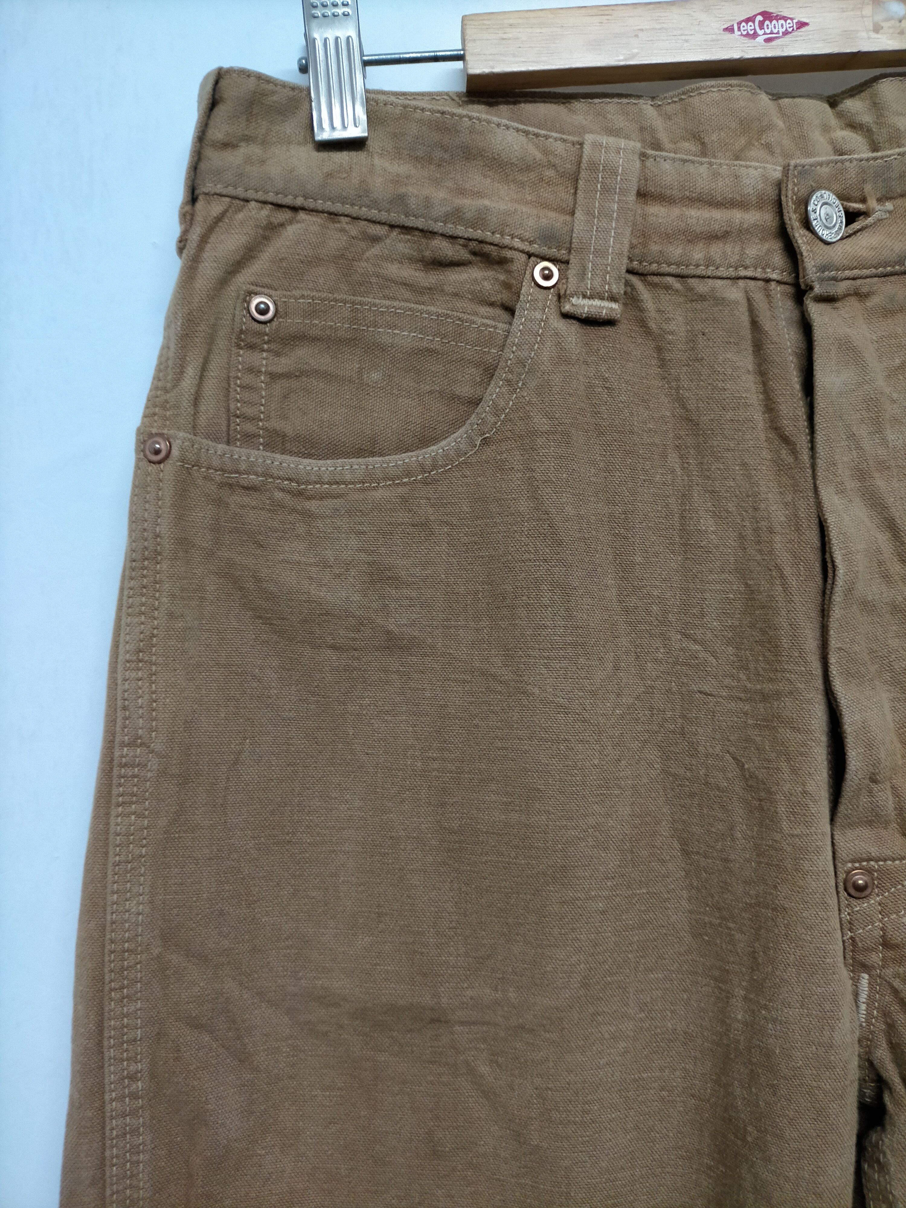 Japanese Brand Warehouse &Co Carpenter x Worker Pants Size US 30 / EU 46 - 17 Thumbnail
