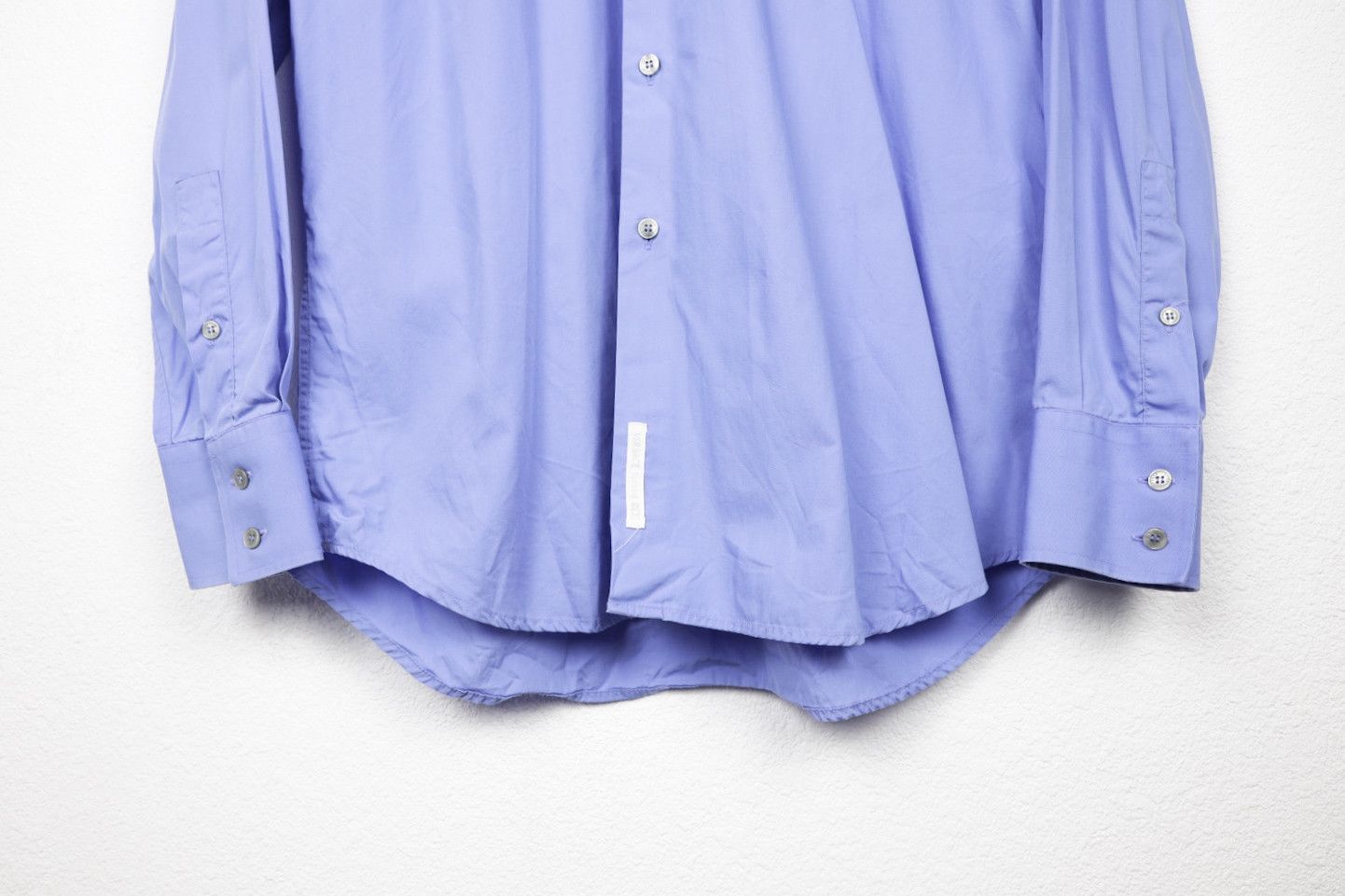 Versace × Versace Jeans Couture Vintage Versace Classic V2 Navy Dress Classic Formal Shirt Size US XL / EU 56 / 4 - 3 Thumbnail