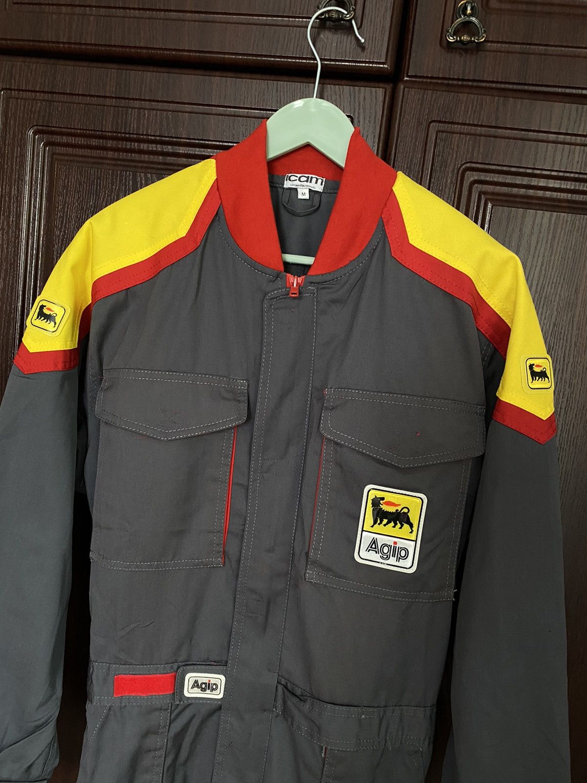 Formula 1 × Vintage Vintage Agip Racing Overalls Suit Formula 1 BMW ...