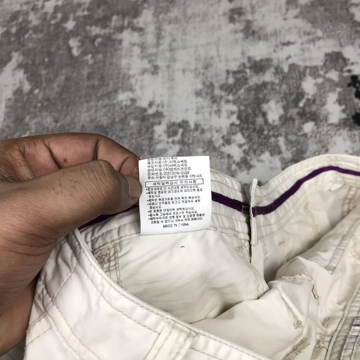 Japanese Brand Vintage Japanese Tbj Jeans Tactical Bondage Flare Cargo Pant Size 29" - 12 Thumbnail