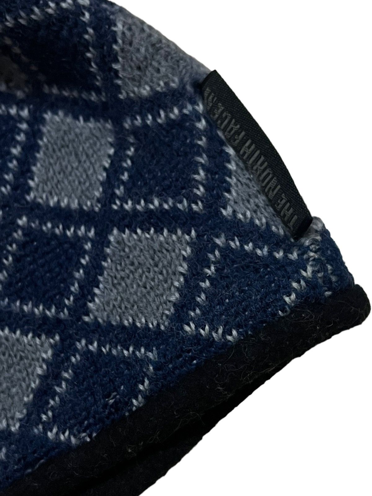 The North Face Vintage Designer Outdorr The North Face Blue Beanie Size ONE SIZE - 4 Thumbnail