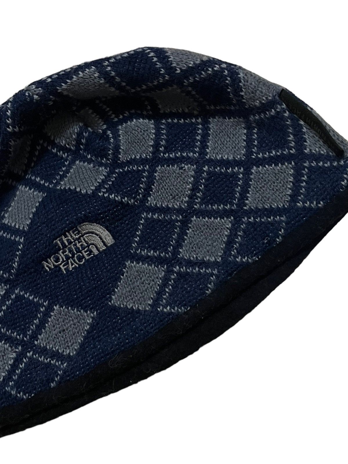 The North Face Vintage Designer Outdorr The North Face Blue Beanie Size ONE SIZE - 3 Thumbnail