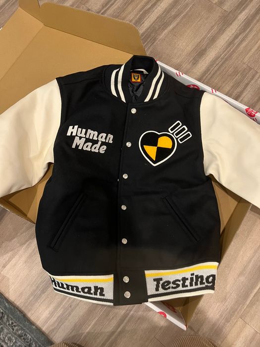 Human Made x Asap Rocky x Nigo Varsity Testing Jacket size Small