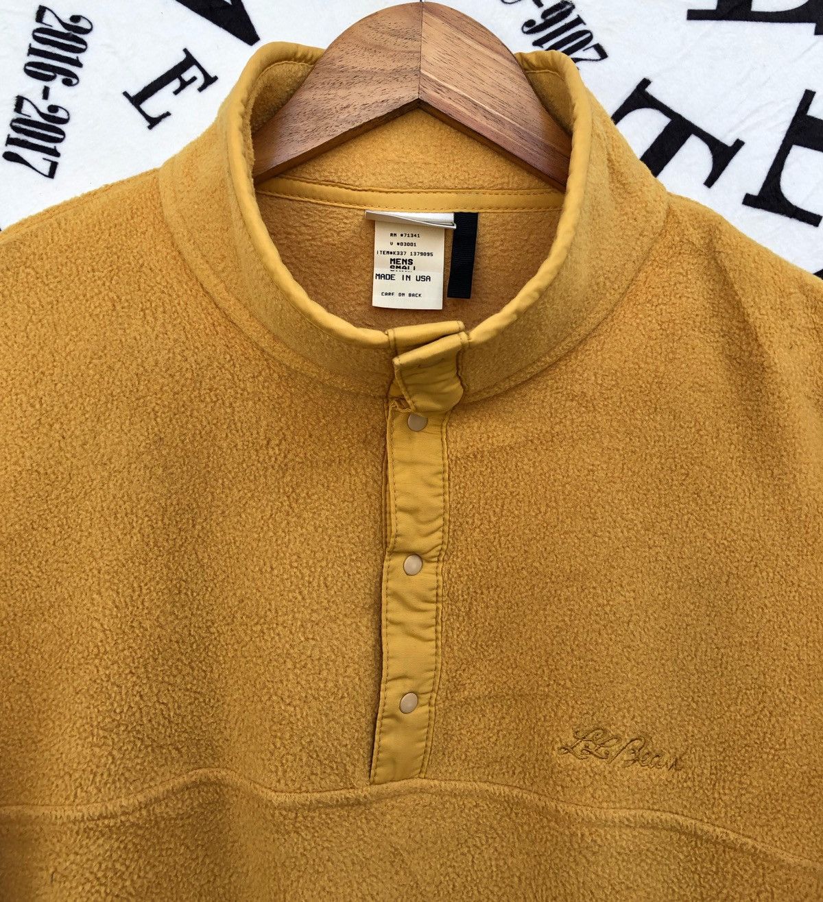L.L. Bean 🔥Vintage L.L.Bean Fleece Sweat Half Button Size US S / EU 44-46 / 1 - 3 Thumbnail