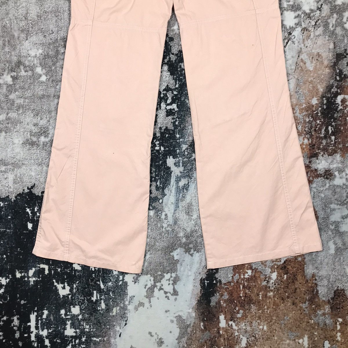 Designer × Japanese Brand Vintage Japanese Paskal Jeans Bondage Style Flare Cargo Pant Size 29" - 9 Thumbnail