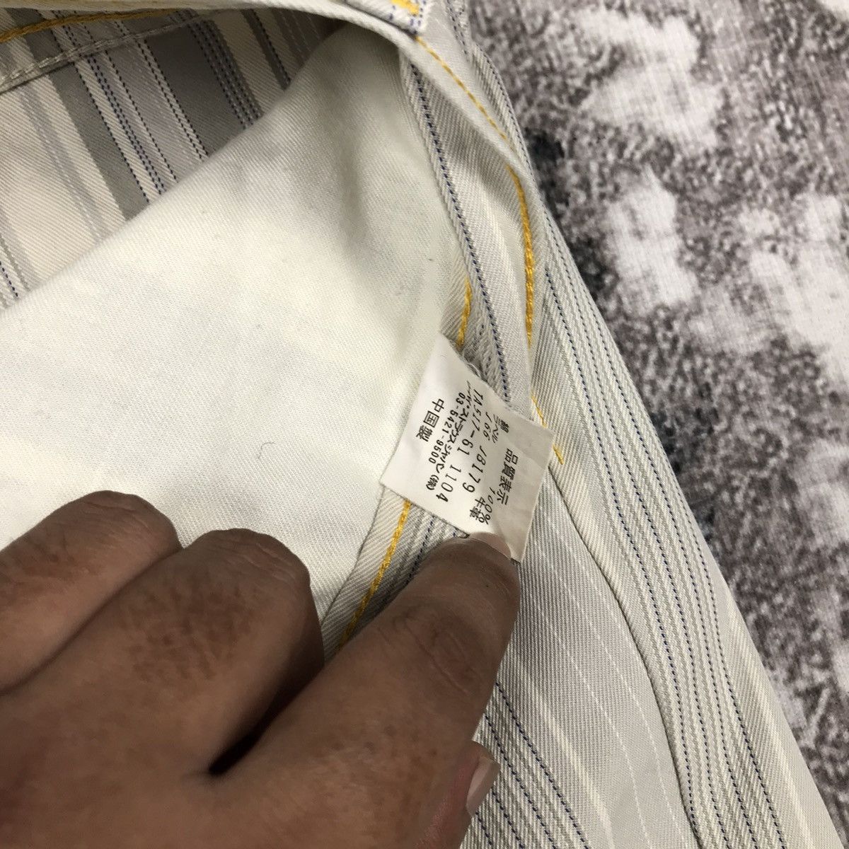 Levi's × Vintage Vintage Levis 517 Flare Stripes Design Colour Jeans Pants Size 29" - 14 Thumbnail