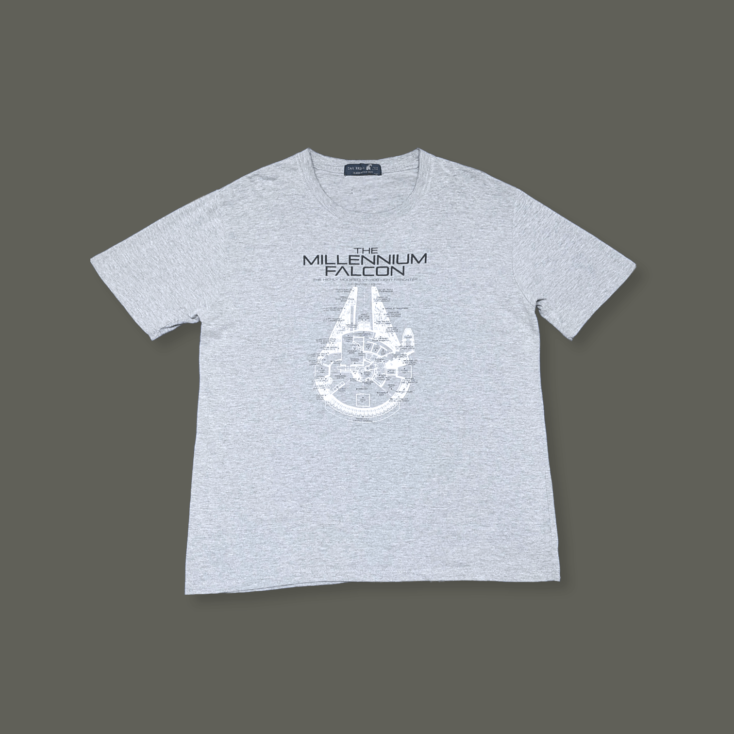 Star Wars × Vintage Vintage Star Wars Millenium Falcon Space Ship T shirt Size US L / EU 52-54 / 3 - 2 Thumbnail