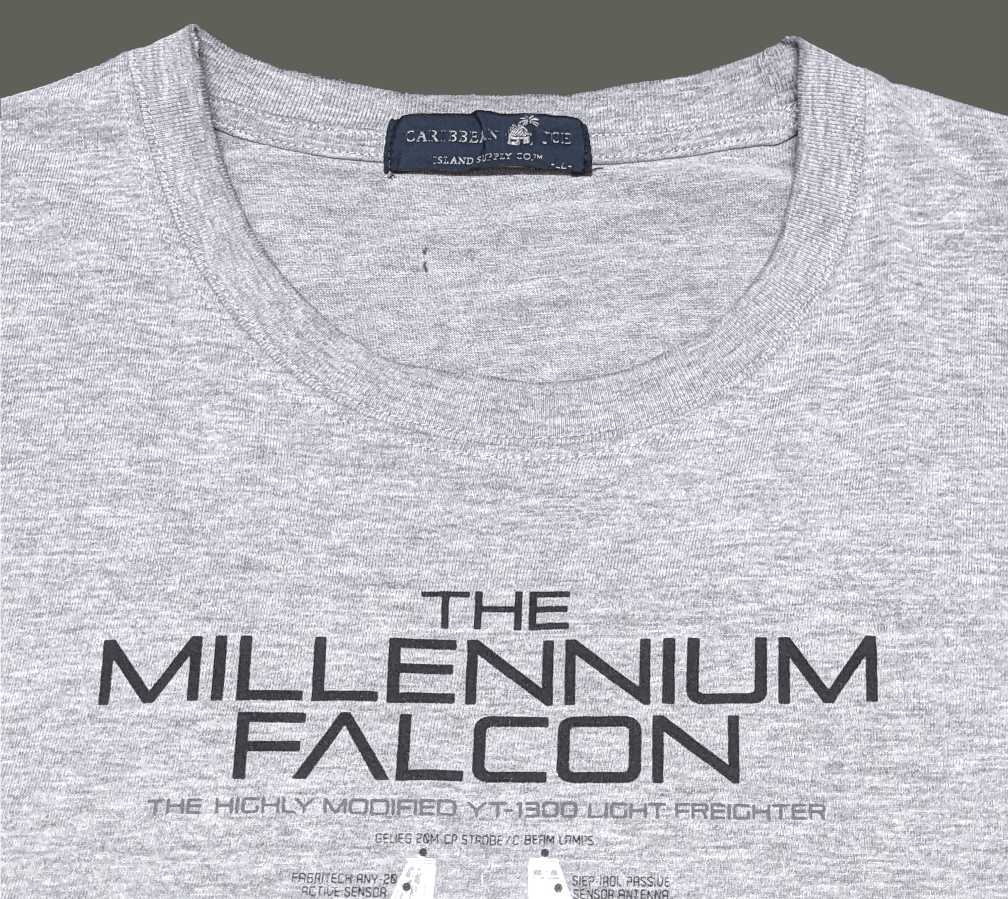 Star Wars × Vintage Vintage Star Wars Millenium Falcon Space Ship T shirt Size US L / EU 52-54 / 3 - 5 Thumbnail