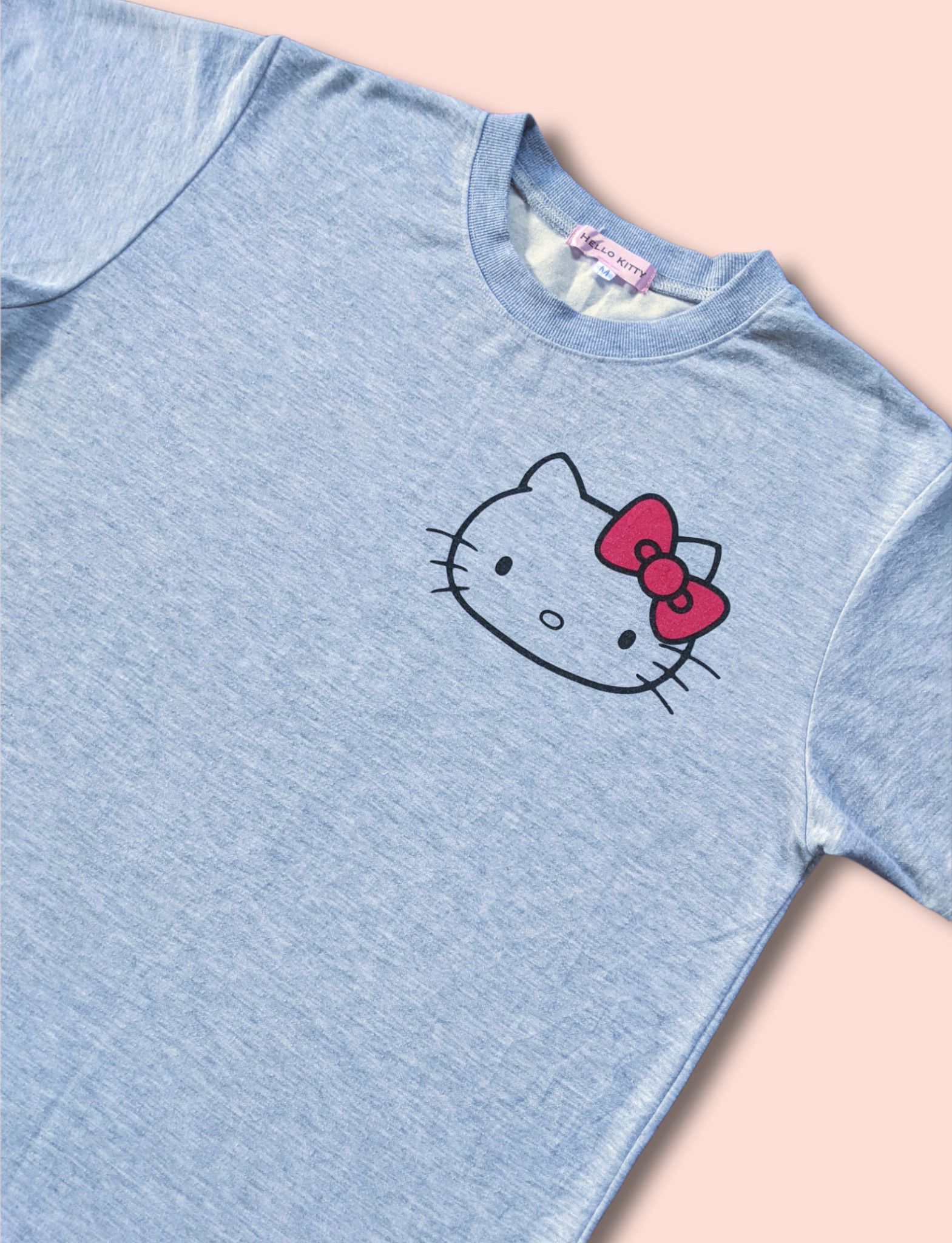 Anime × Japanese Brand × Vintage Original Sanrio Hello Kitty Big Print T shirt Size US M / EU 48-50 / 2 - 3 Thumbnail