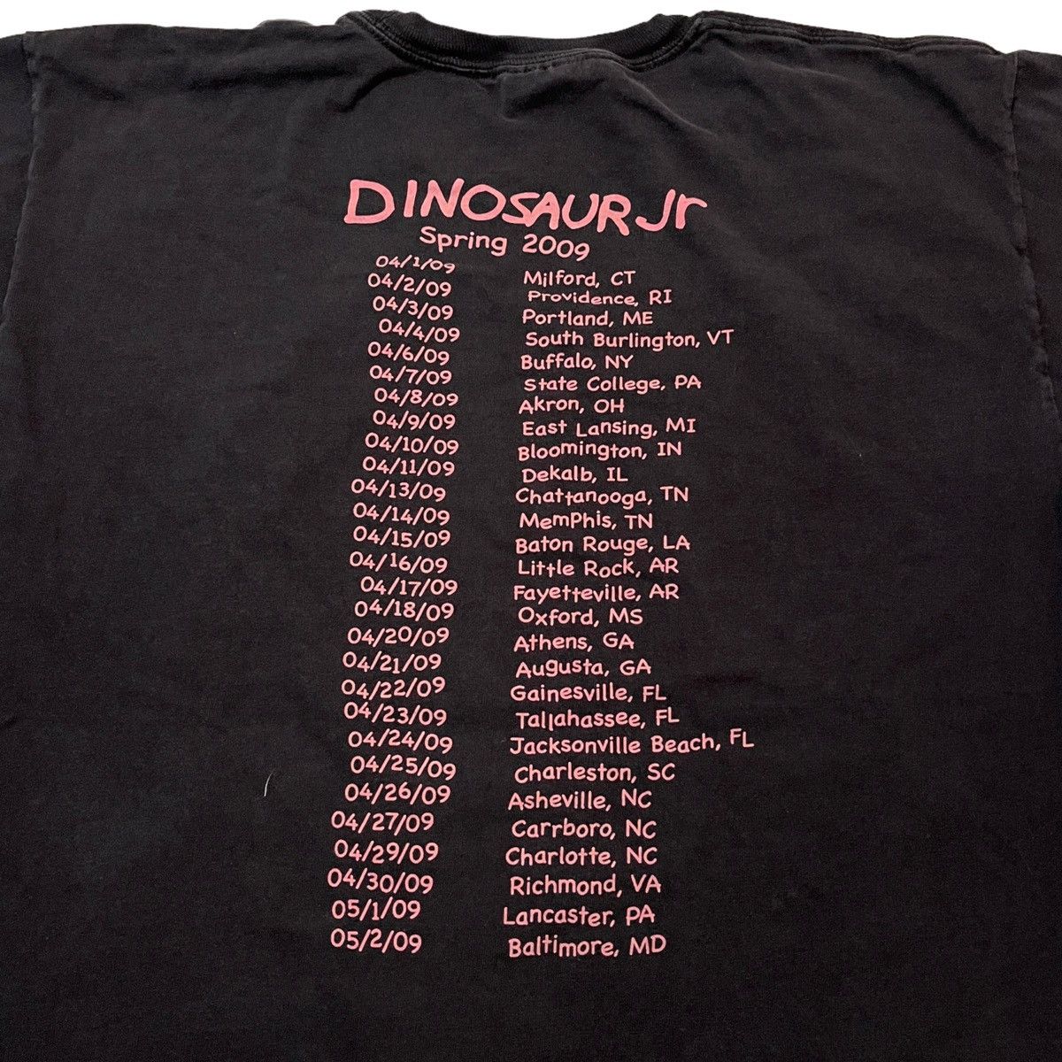 Band Tees × Vintage 2009 Dinosaur Jr Slug Tour Tee Size US M / EU 48-50 / 2 - 6 Thumbnail