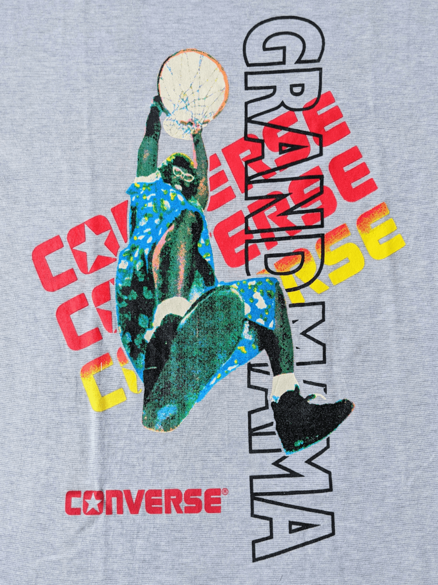Converse × NBA × Vintage Vintage 90s Larry Johnson Grandmama Converse NBA T Shirt Size US M / EU 48-50 / 2 - 4 Thumbnail