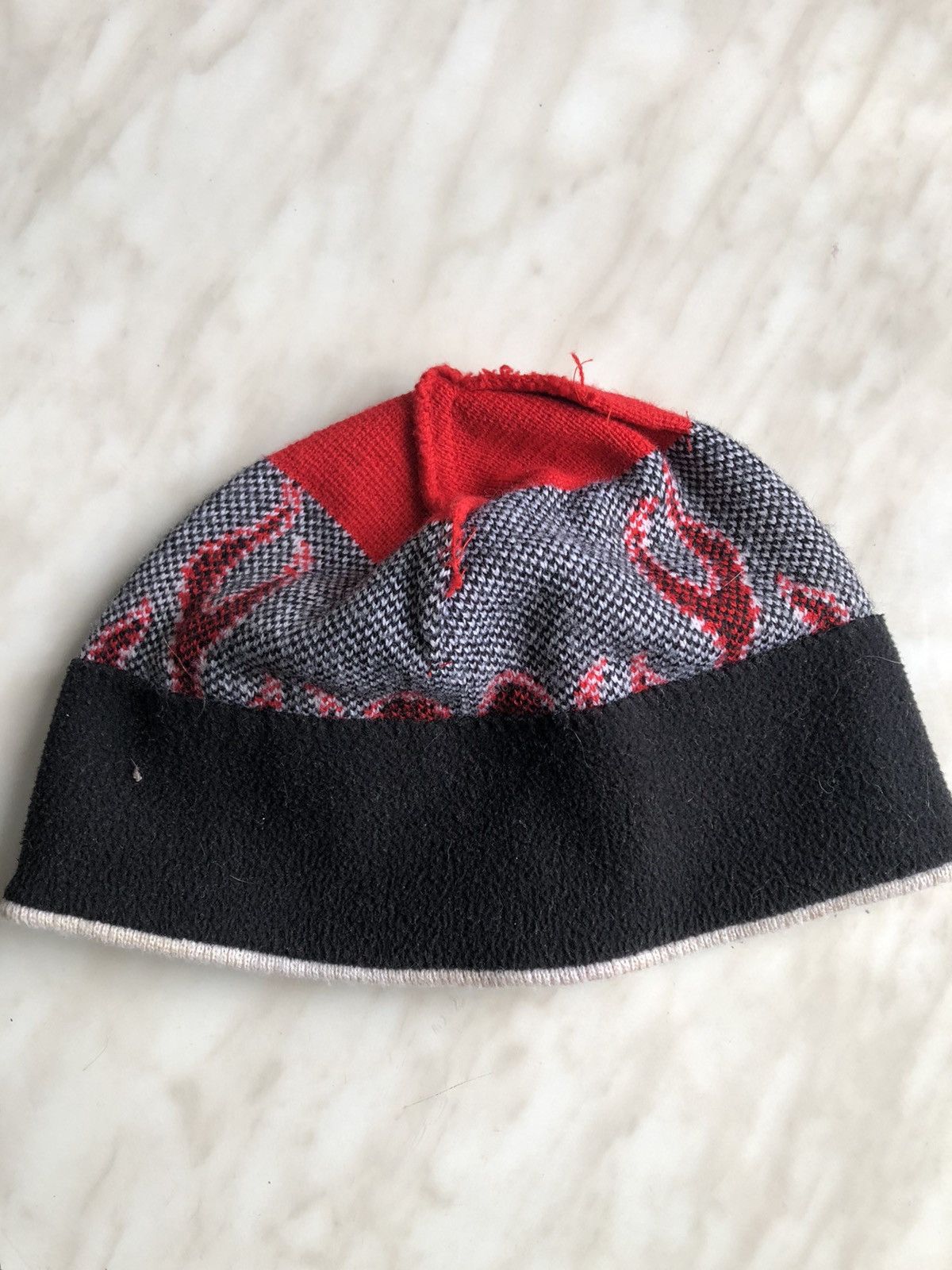 Vintage Flame Y2K 2000s Inspired Fire Beanie Hat Size ONE SIZE - 7 Thumbnail