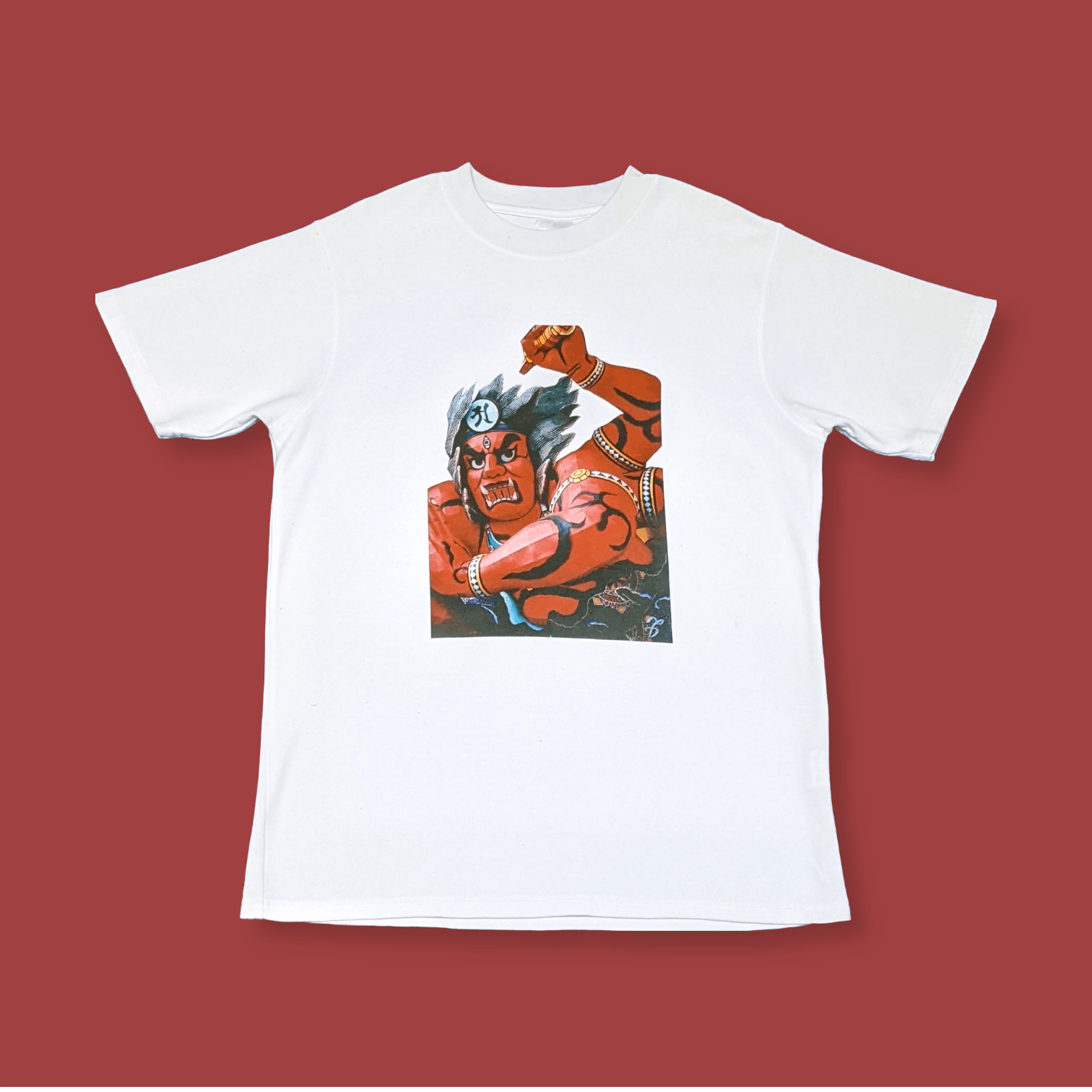 Anime × Japanese Brand × Vintage Vintage Japanese Anime Manga Style Oni Samurai T shirt Size US M / EU 48-50 / 2 - 2 Thumbnail