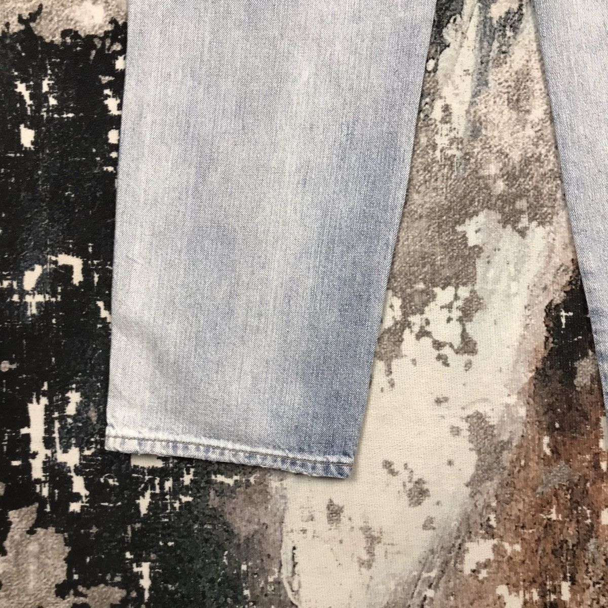 Global Work × Japanese Brand Japanese Global Work high Waist Distressed Design Denim Jean Size 32" / US 10 / IT 46 - 12 Thumbnail