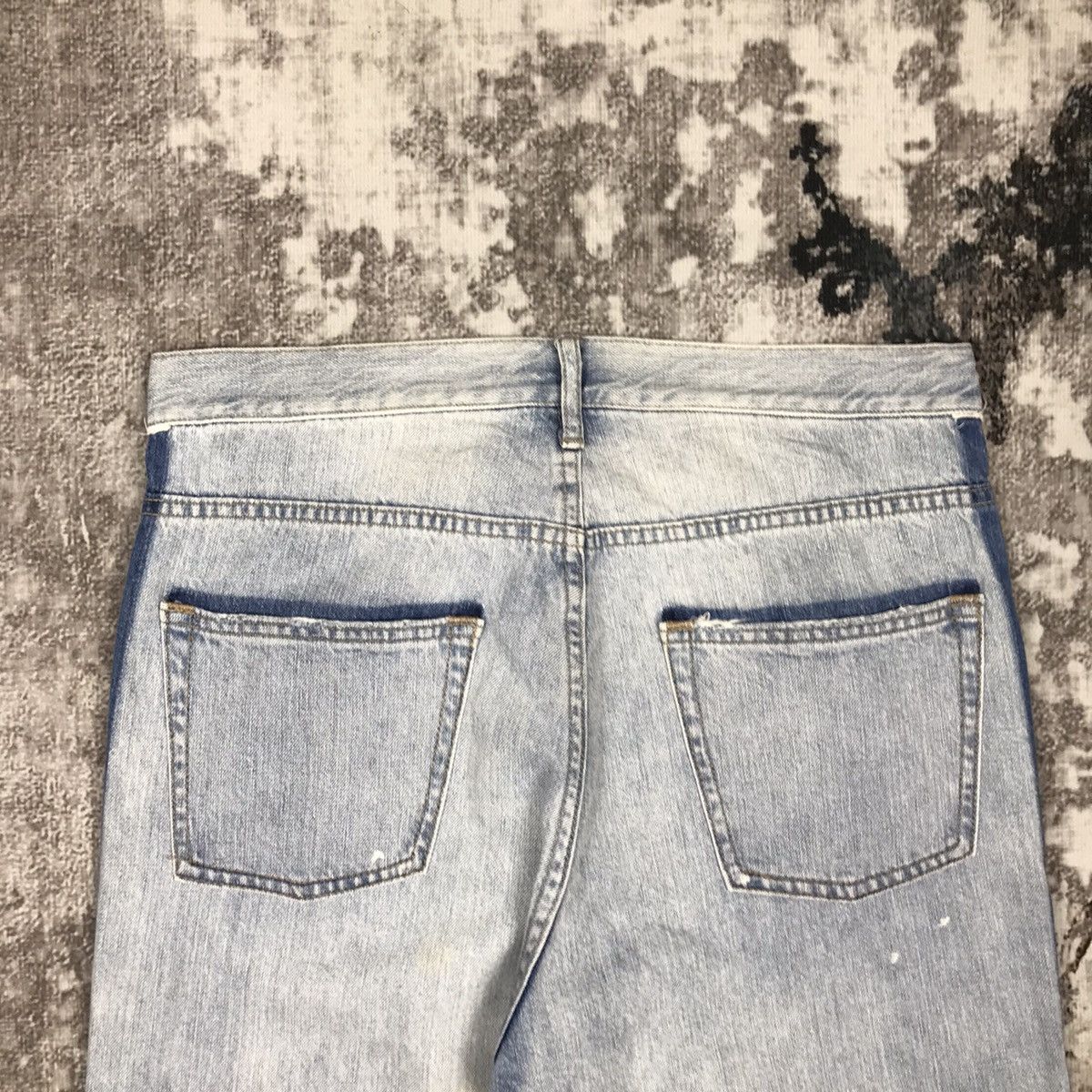 Global Work × Japanese Brand Japanese Global Work high Waist Distressed Design Denim Jean Size 32" / US 10 / IT 46 - 10 Thumbnail