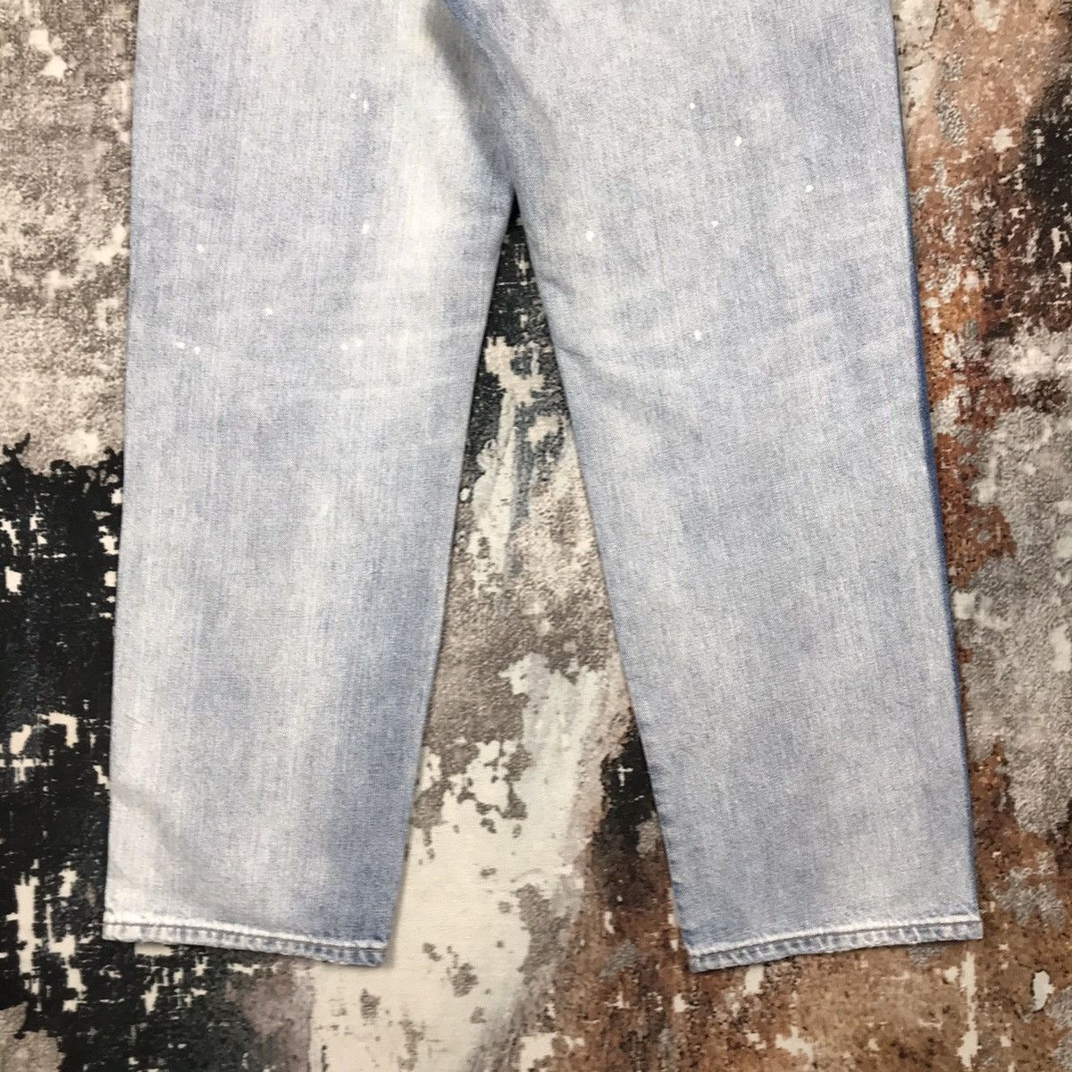 Global Work × Japanese Brand Japanese Global Work high Waist Distressed Design Denim Jean Size 32" / US 10 / IT 46 - 11 Thumbnail