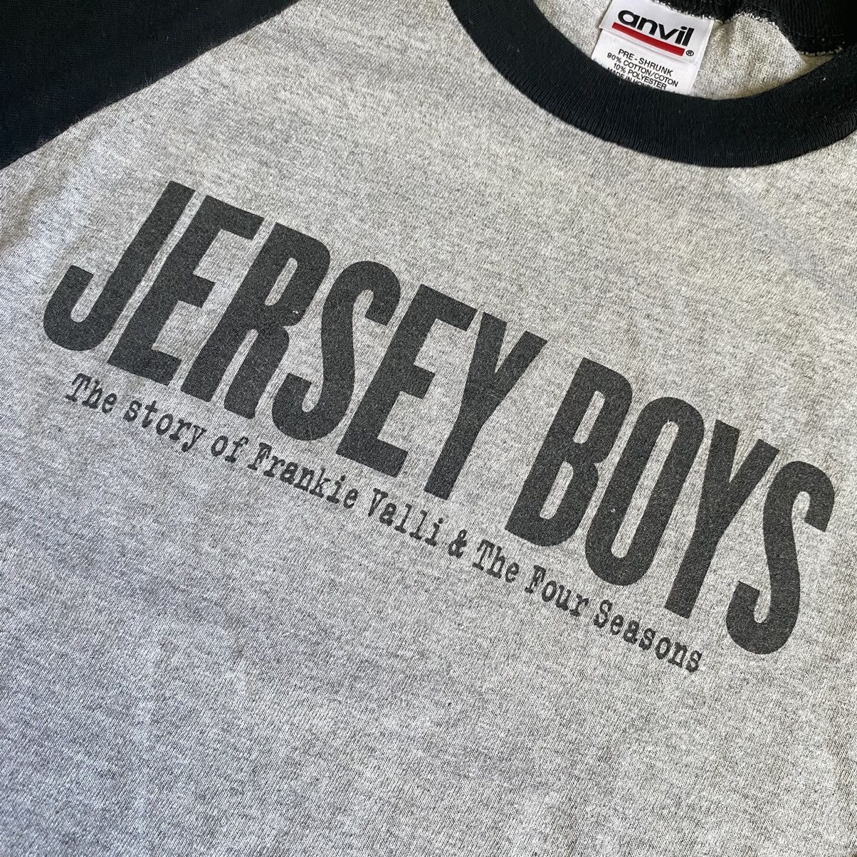 Band Tees Vintage 2000s Jersey Boys Frankie Valli Raglan Band Logo Tee Size US M / EU 48-50 / 2 - 3 Thumbnail