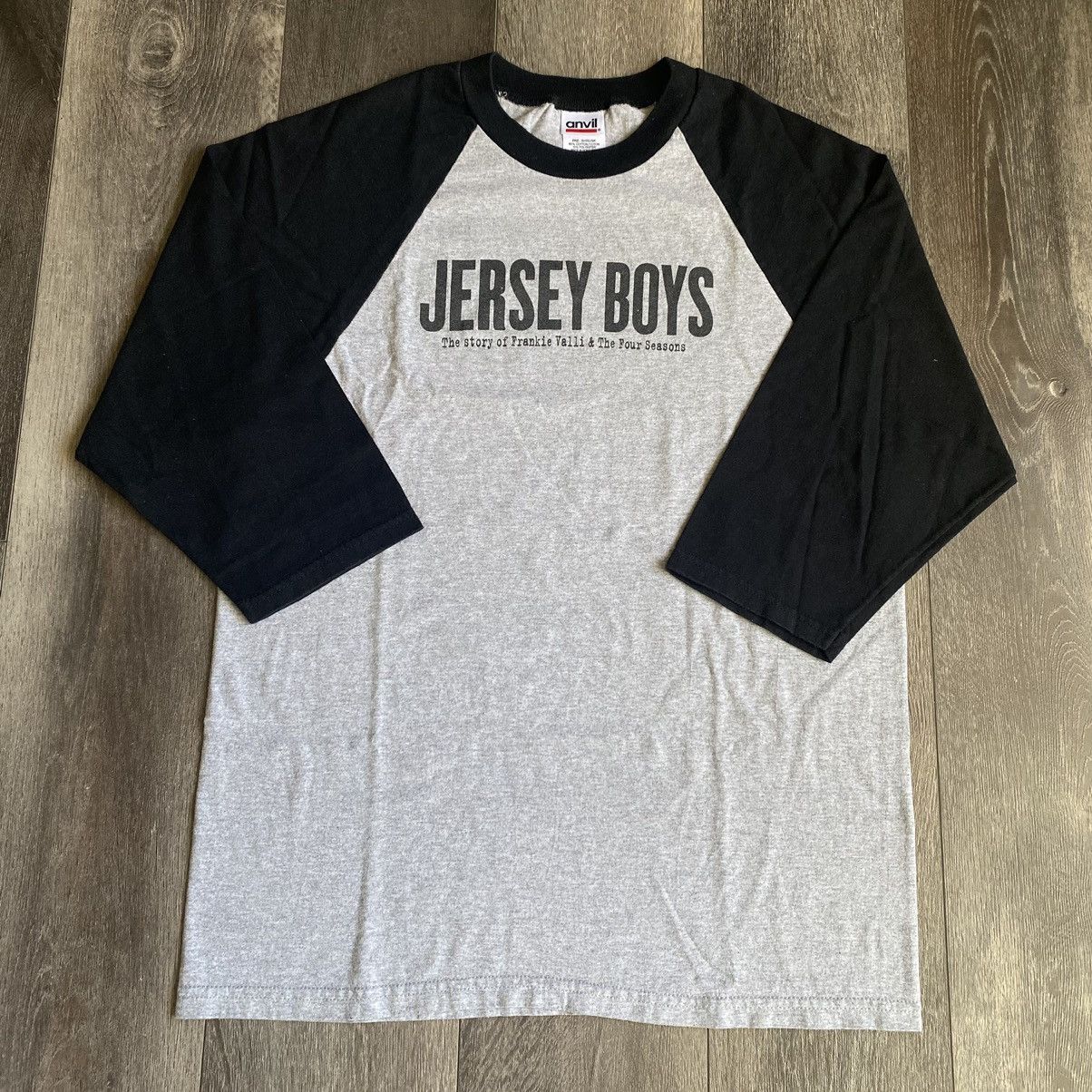 Band Tees Vintage 2000s Jersey Boys Frankie Valli Raglan Band Logo Tee Size US M / EU 48-50 / 2 - 1 Thumbnail