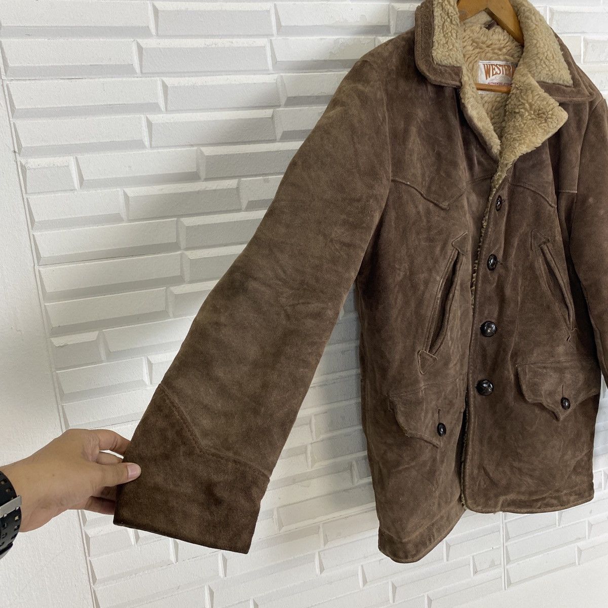 Schott Western Schott Shearling Aviator Jacket 36 Size US M / EU 48-50 / 2 - 7 Thumbnail