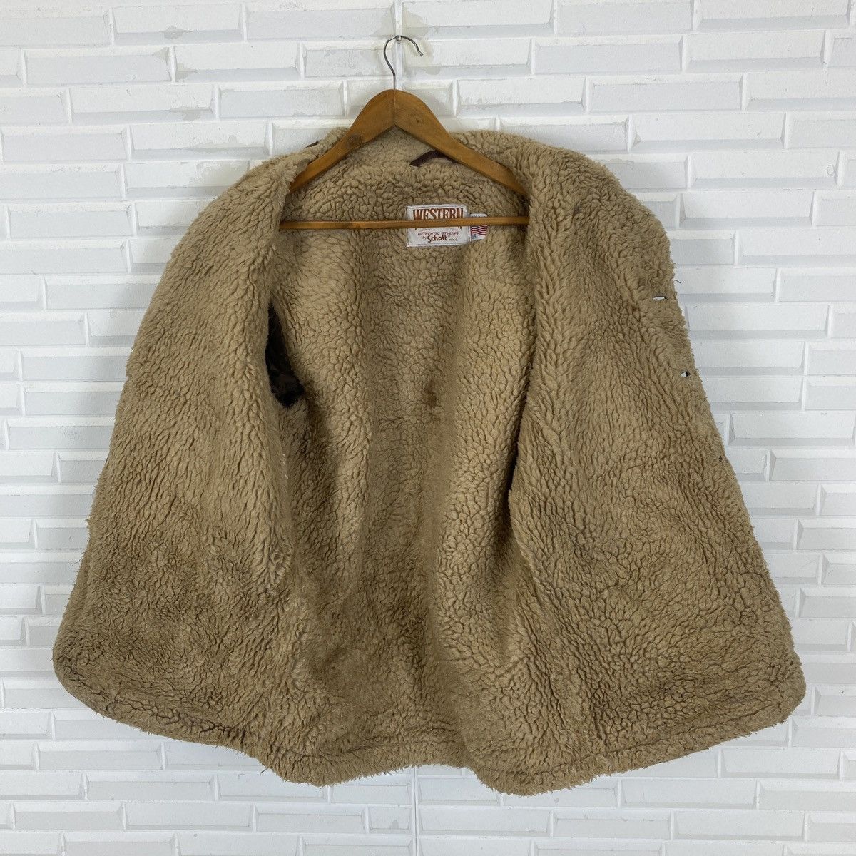 Schott Western Schott Shearling Aviator Jacket 36 Size US M / EU 48-50 / 2 - 10 Thumbnail
