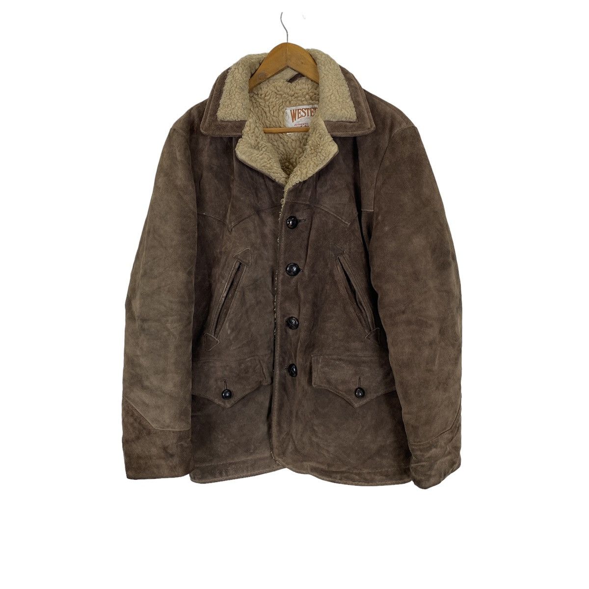 Schott Western Schott Shearling Aviator Jacket 36 Size US M / EU 48-50 / 2 - 1 Thumbnail