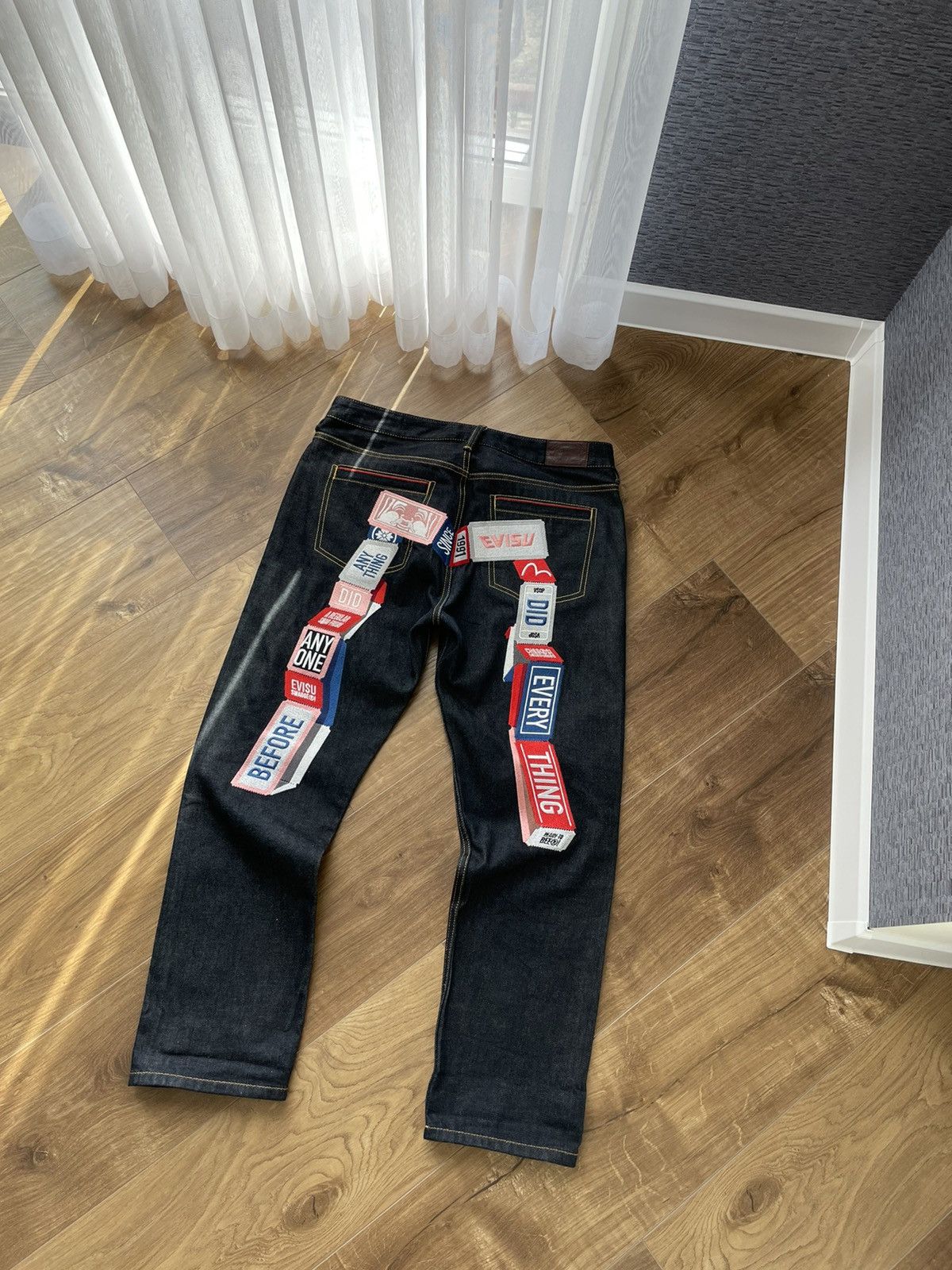 Vintage Evisu Big Logotype Denim Japanese Jeans Size 30