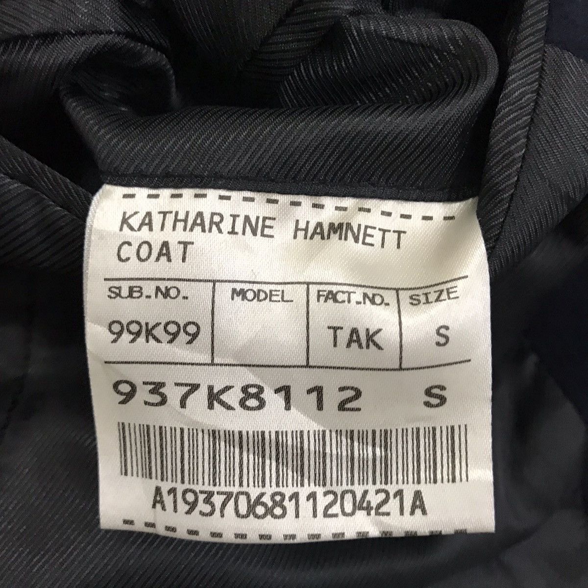 Katharine Hamnett London Katharine Hamnett Wool Jacket Size S / US 4 / IT 40 - 11 Thumbnail