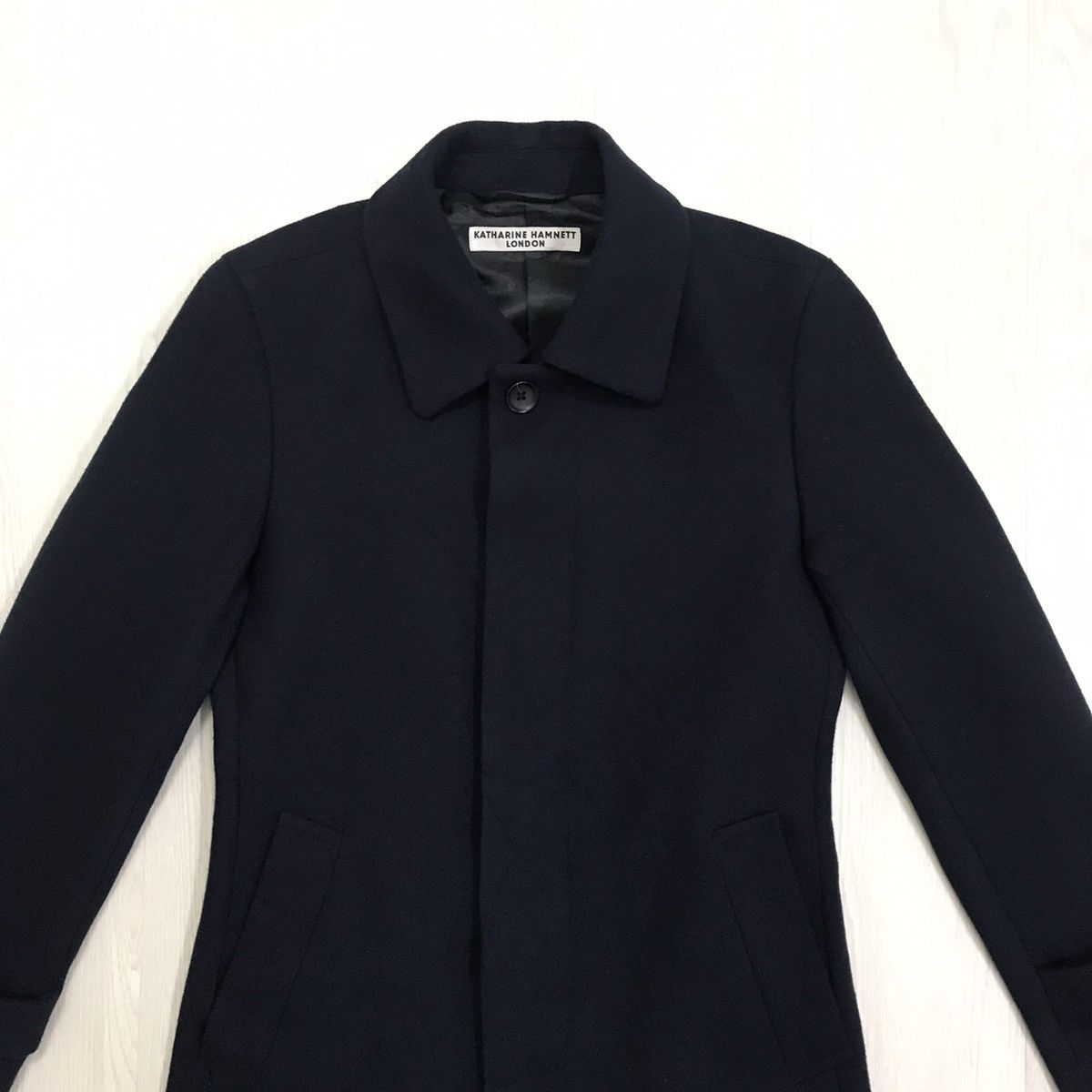 Katharine Hamnett London Katharine Hamnett Wool Jacket Size S / US 4 / IT 40 - 4 Thumbnail