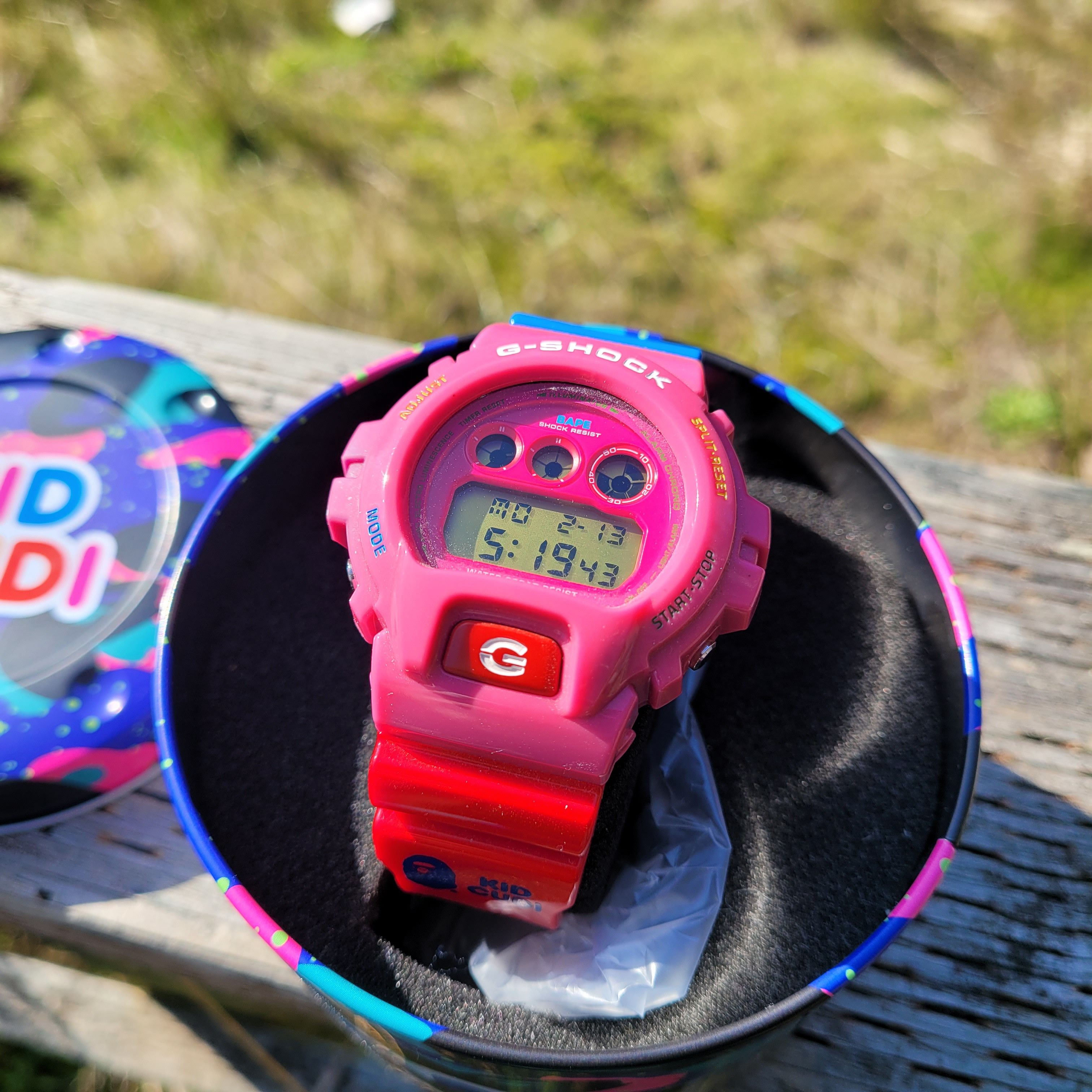BAPE×KID CUDI G-SHOCK DW6900 