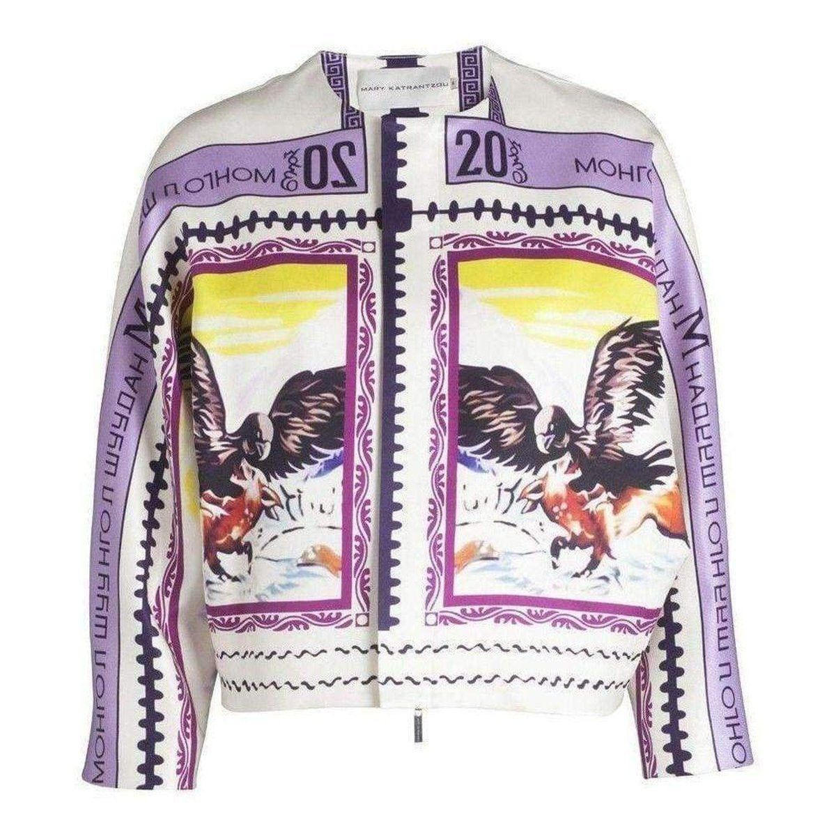 ジャケット Matchu Khan Silk Jacket SHANGHAI TANG x Chen Man Tang Jacket in black silk