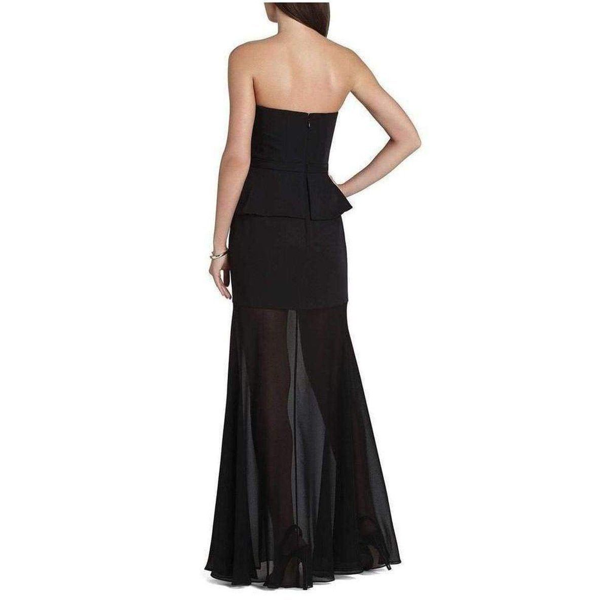パーティードレス Caitlyn Strapless Embellished-Bodice Gown Bcbgmaxazria Caitlyn Strapless Embellished Bodice Dress