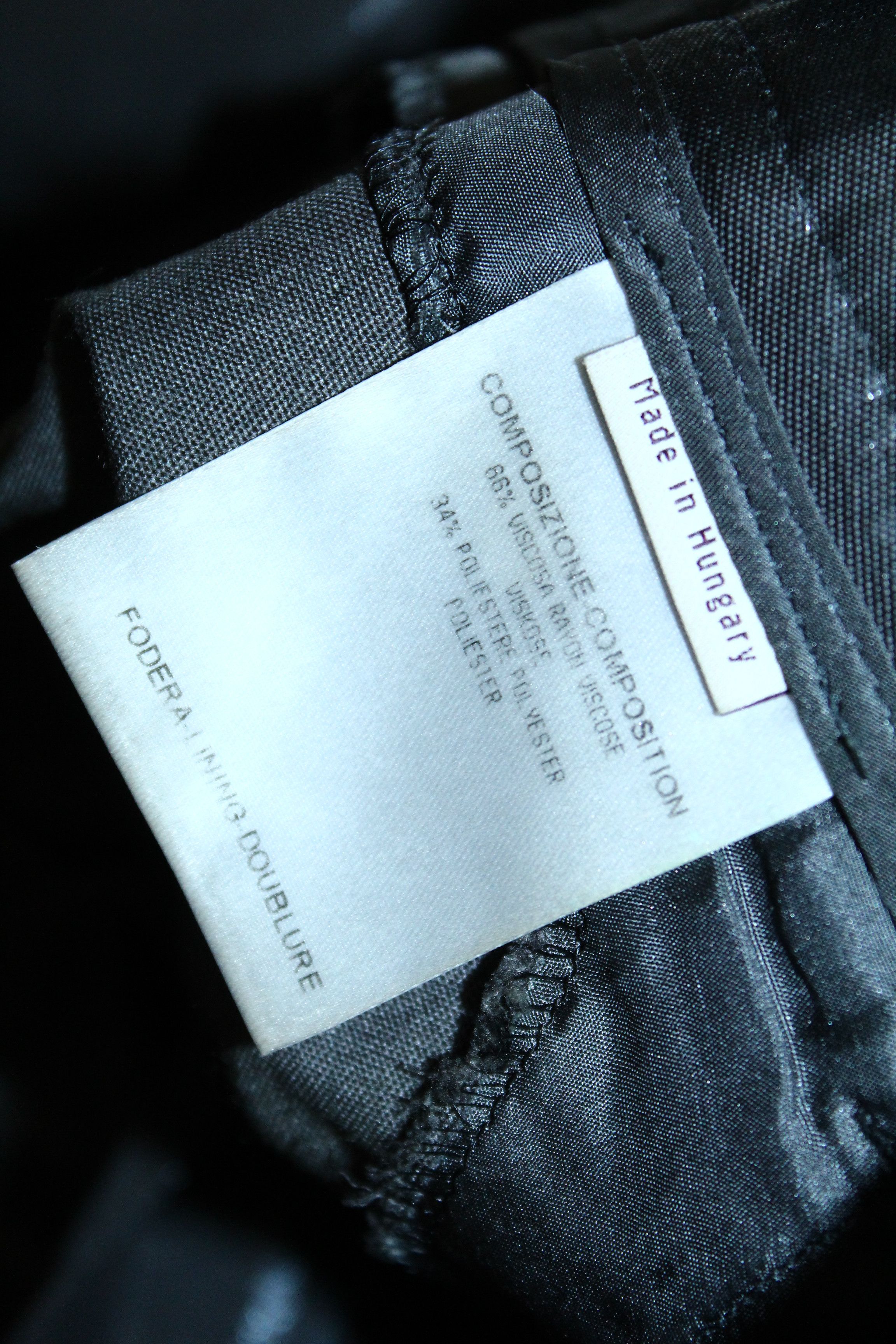 Stella McCartney Stella McCartney Belted Glitter Shimmer Shiny Coated Pant Size US 30 / EU 46 - 11 Thumbnail