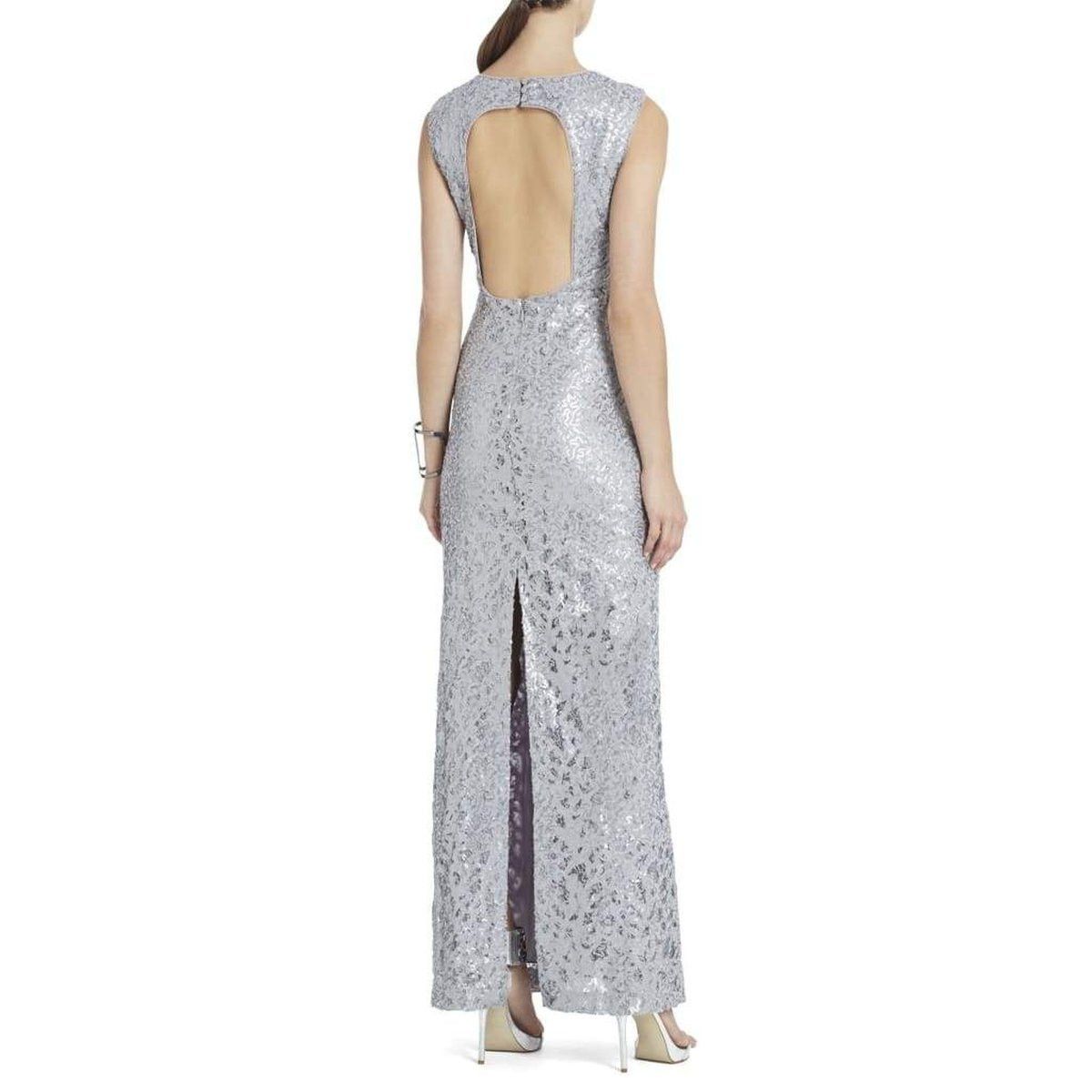 Grey Cain Sequin Appliqué Dress