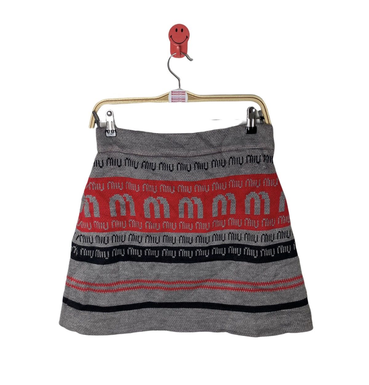 Rare SS 17 Miu Miu Skirt Monogram