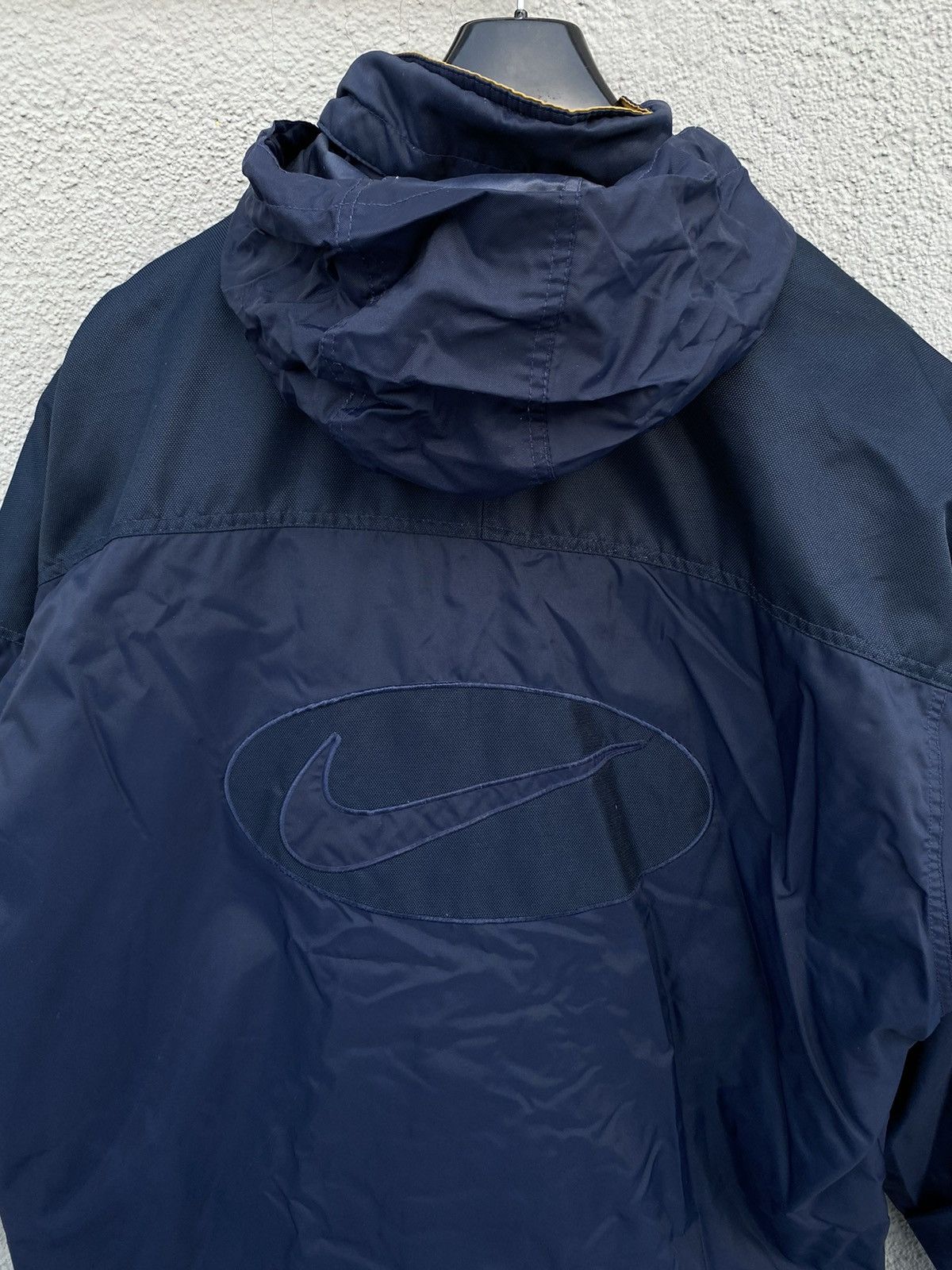 Nike × Vintage Vintage Nike Jacket Big Logo 90s Size US XL / EU 56 / 4 - 3 Thumbnail
