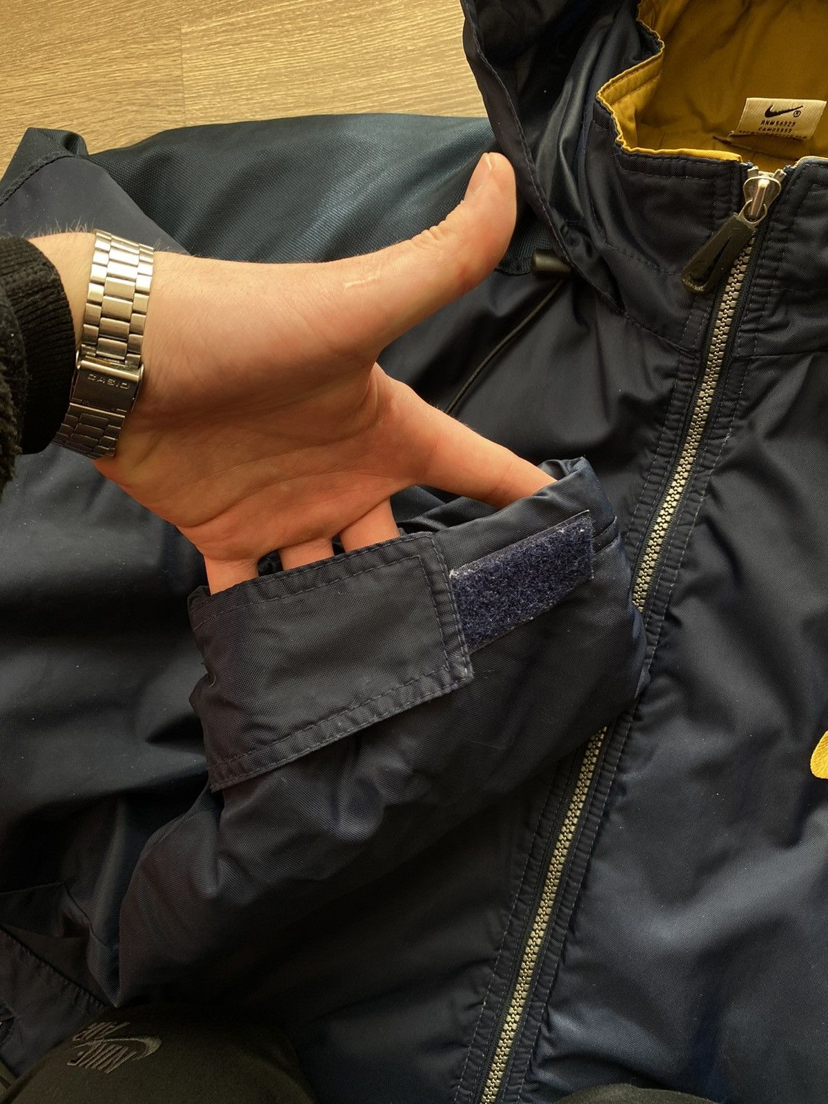 Nike × Vintage Vintage Nike Jacket Big Logo 90s Size US XL / EU 56 / 4 - 16 Thumbnail