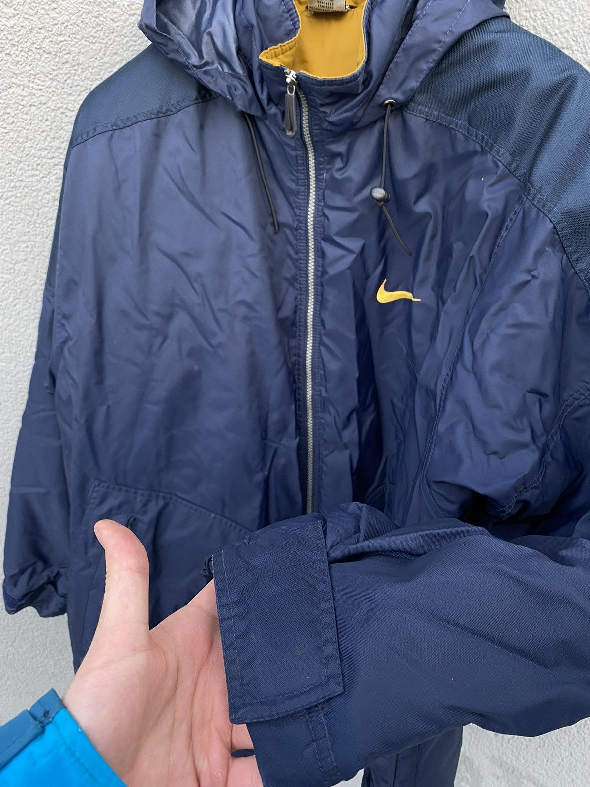 Nike × Vintage Vintage Nike Jacket Big Logo 90s Size US XL / EU 56 / 4 - 6 Thumbnail