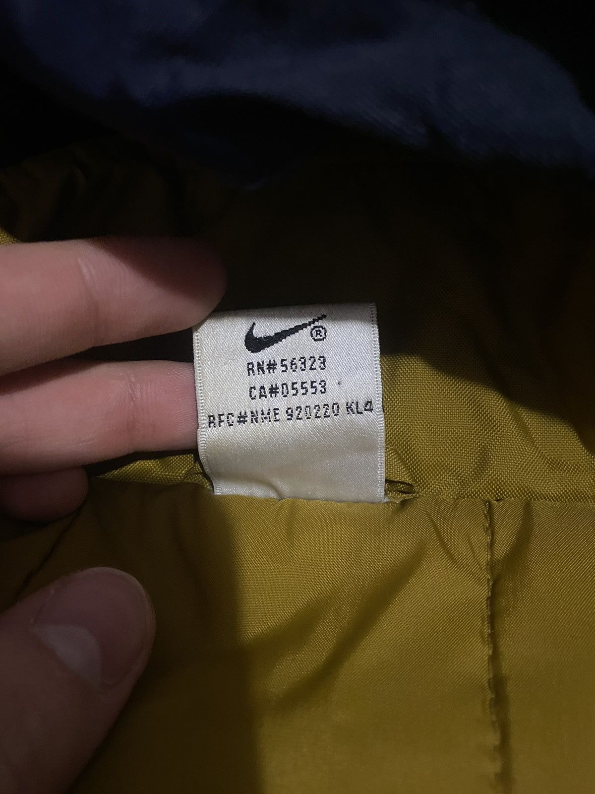 Nike × Vintage Vintage Nike Jacket Big Logo 90s Size US XL / EU 56 / 4 - 11 Thumbnail