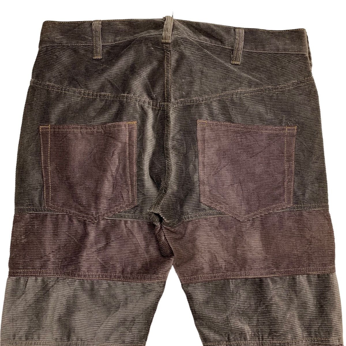 Hysteric Glamour × Japanese Brand × Le Grande Bleu (L.G.B.) Y2k Waste twice hagi patchwork multi pocket corduroy pants Size US 31 - 5 Thumbnail