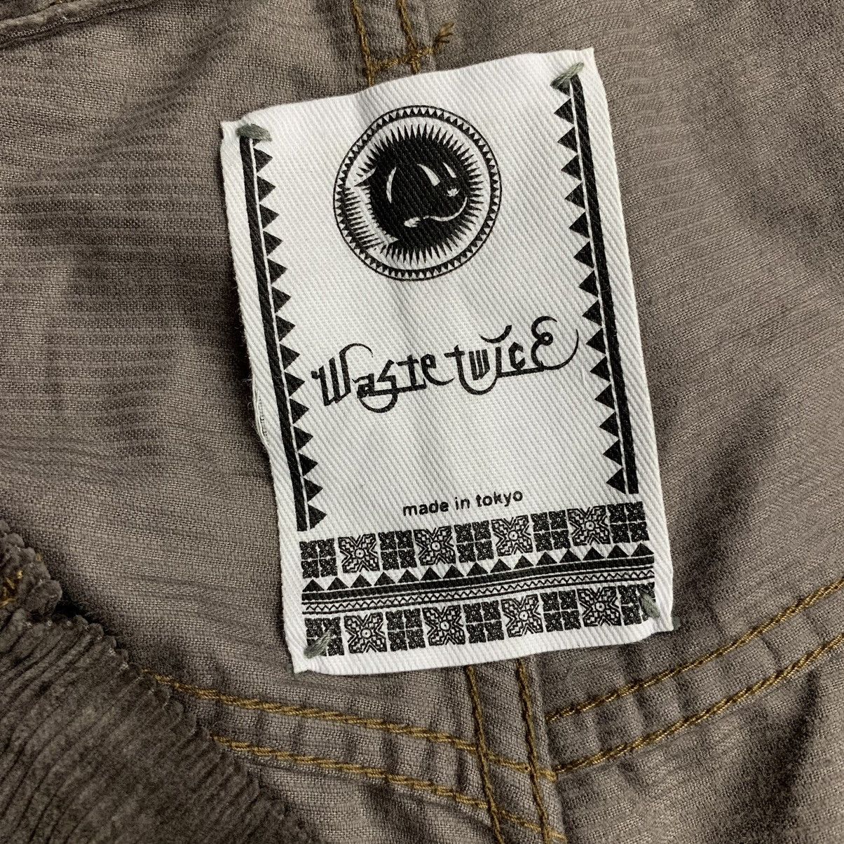 Hysteric Glamour × Japanese Brand × Le Grande Bleu (L.G.B.) Y2k Waste twice hagi patchwork multi pocket corduroy pants Size US 31 - 10 Thumbnail